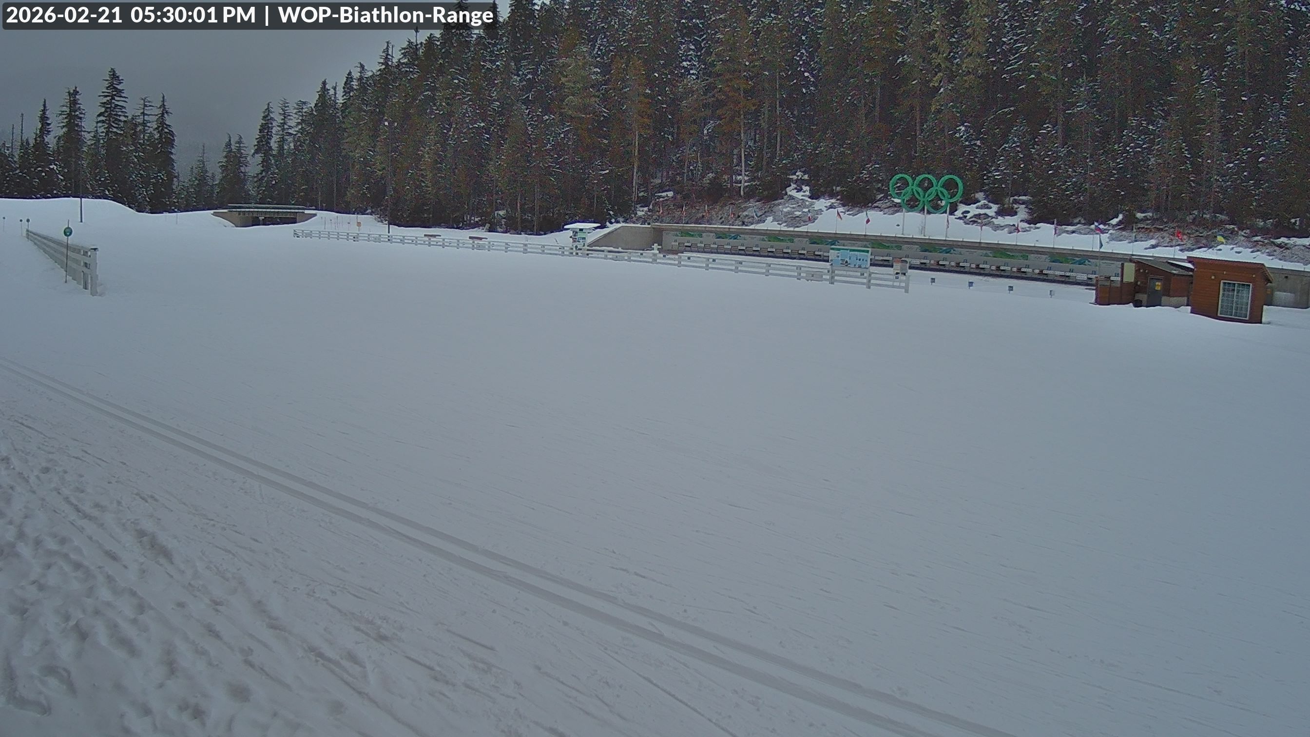 View looking North East to the Olympic Biathlon Range