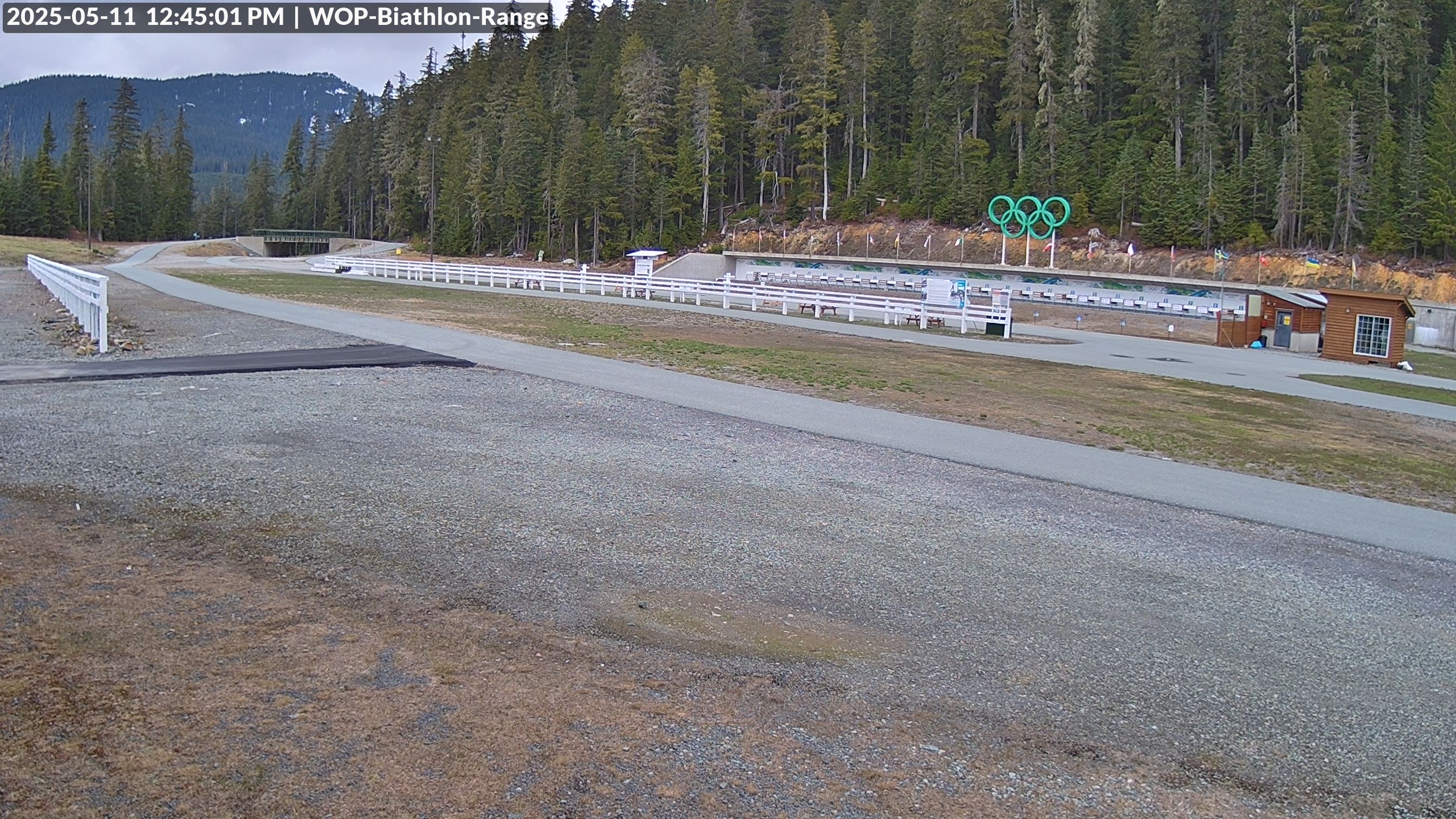 View looking North East to the Olympic Biathlon Range