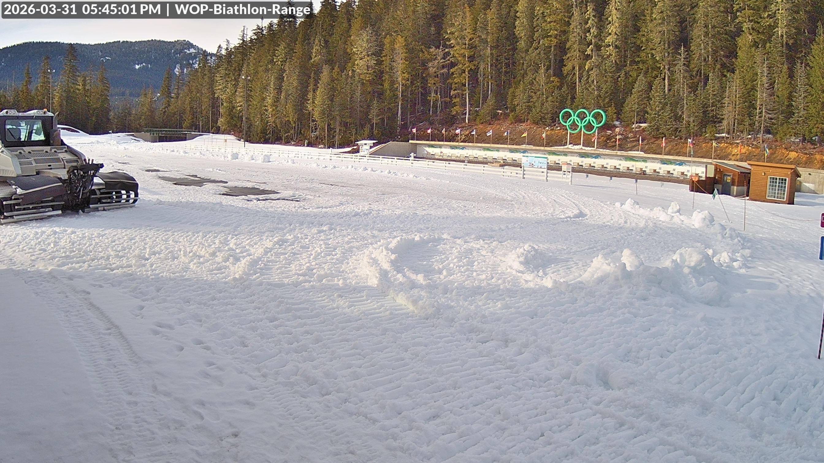 View looking North East to the Olympic Biathlon Range