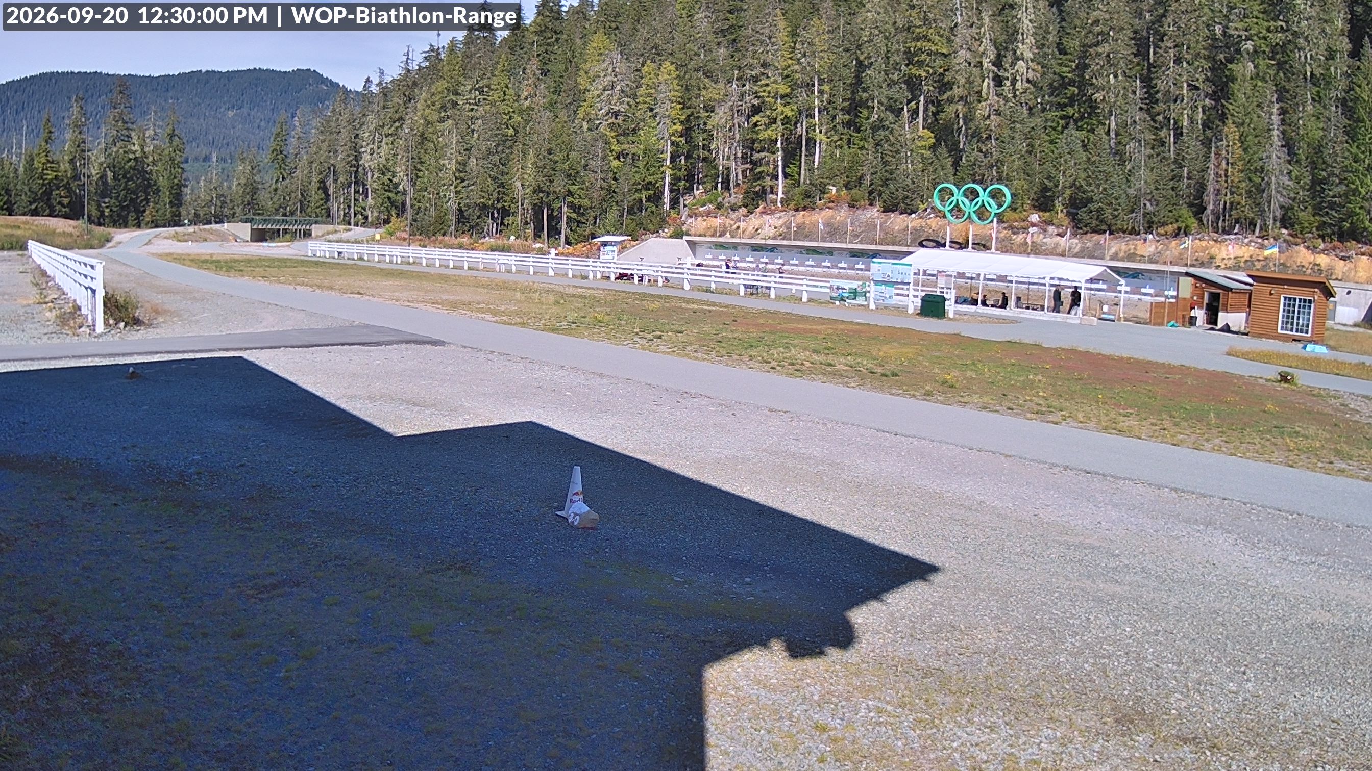 View looking North East to the Olympic Biathlon Range