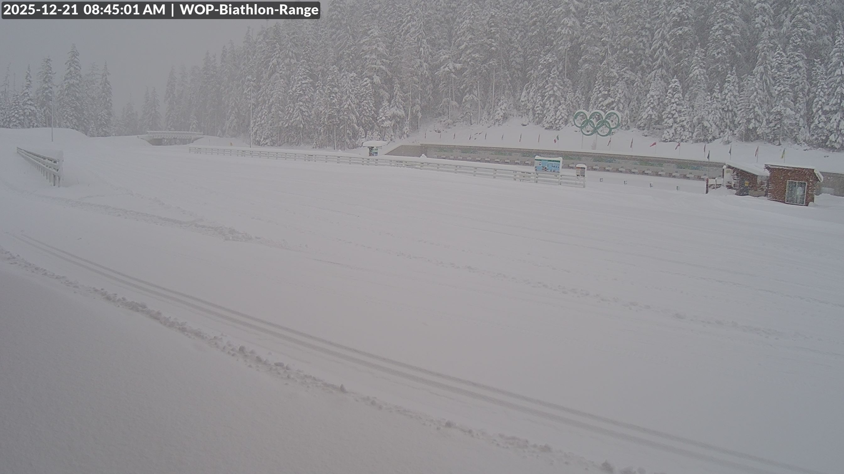 View looking North East to the Olympic Biathlon Range