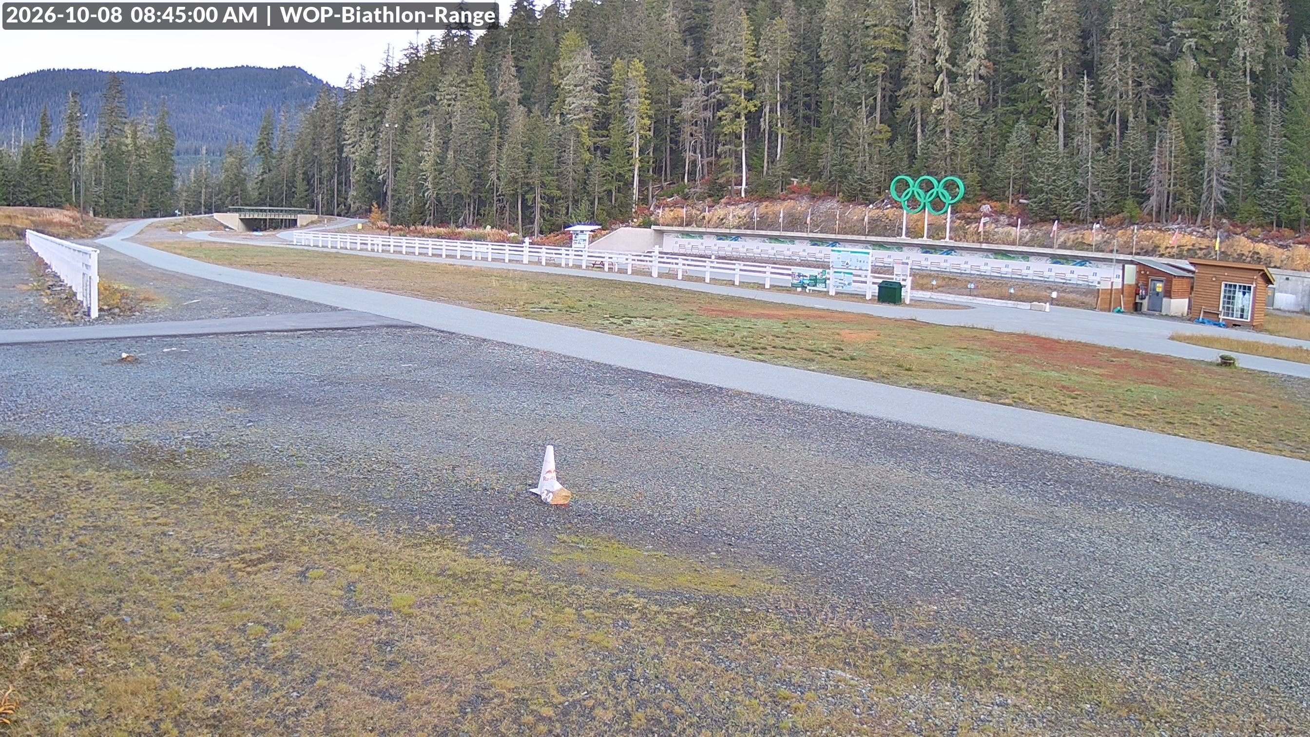View looking North East to the Olympic Biathlon Range