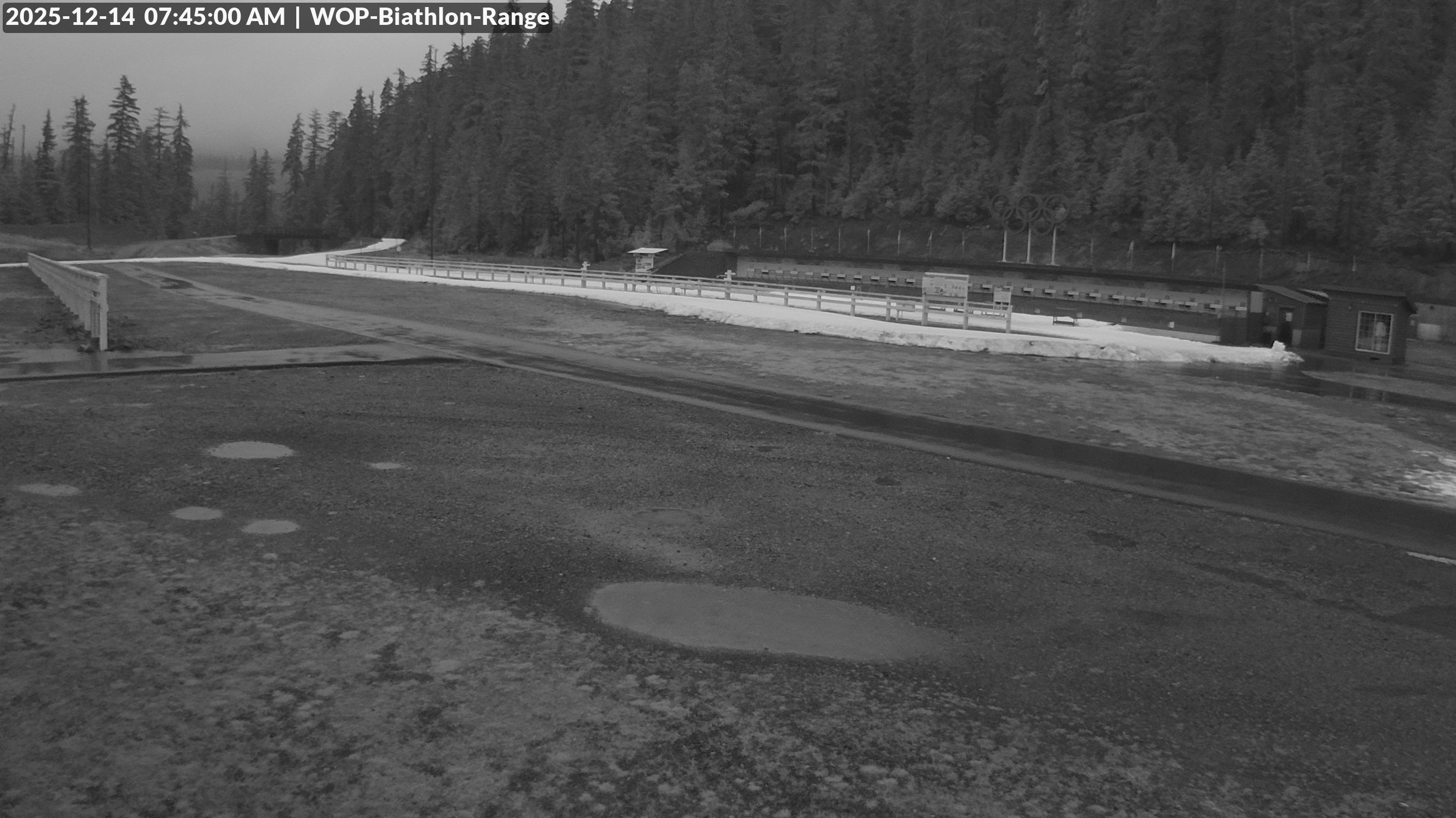 View looking North East to the Olympic Biathlon Range