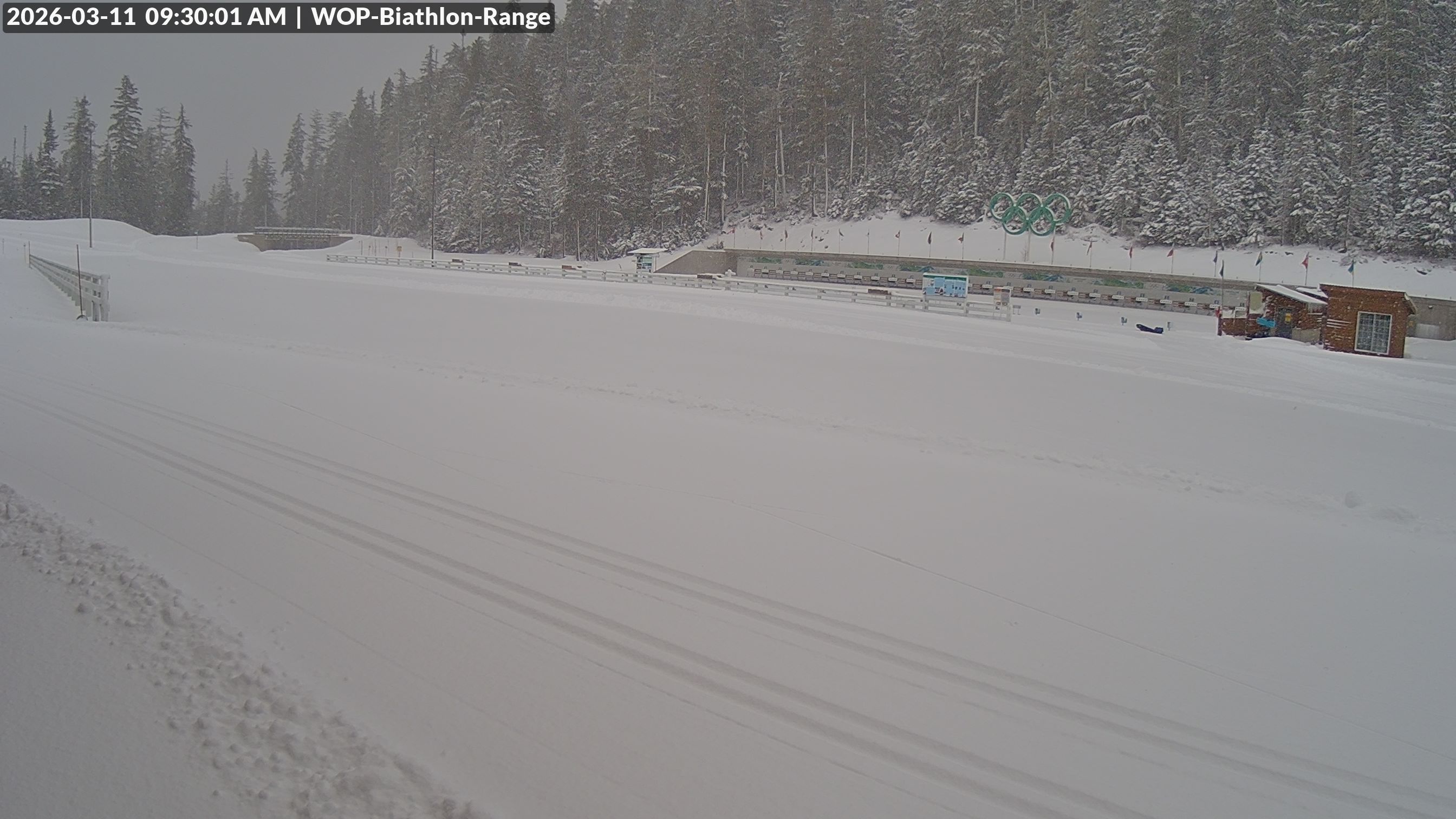 View looking North East to the Olympic Biathlon Range