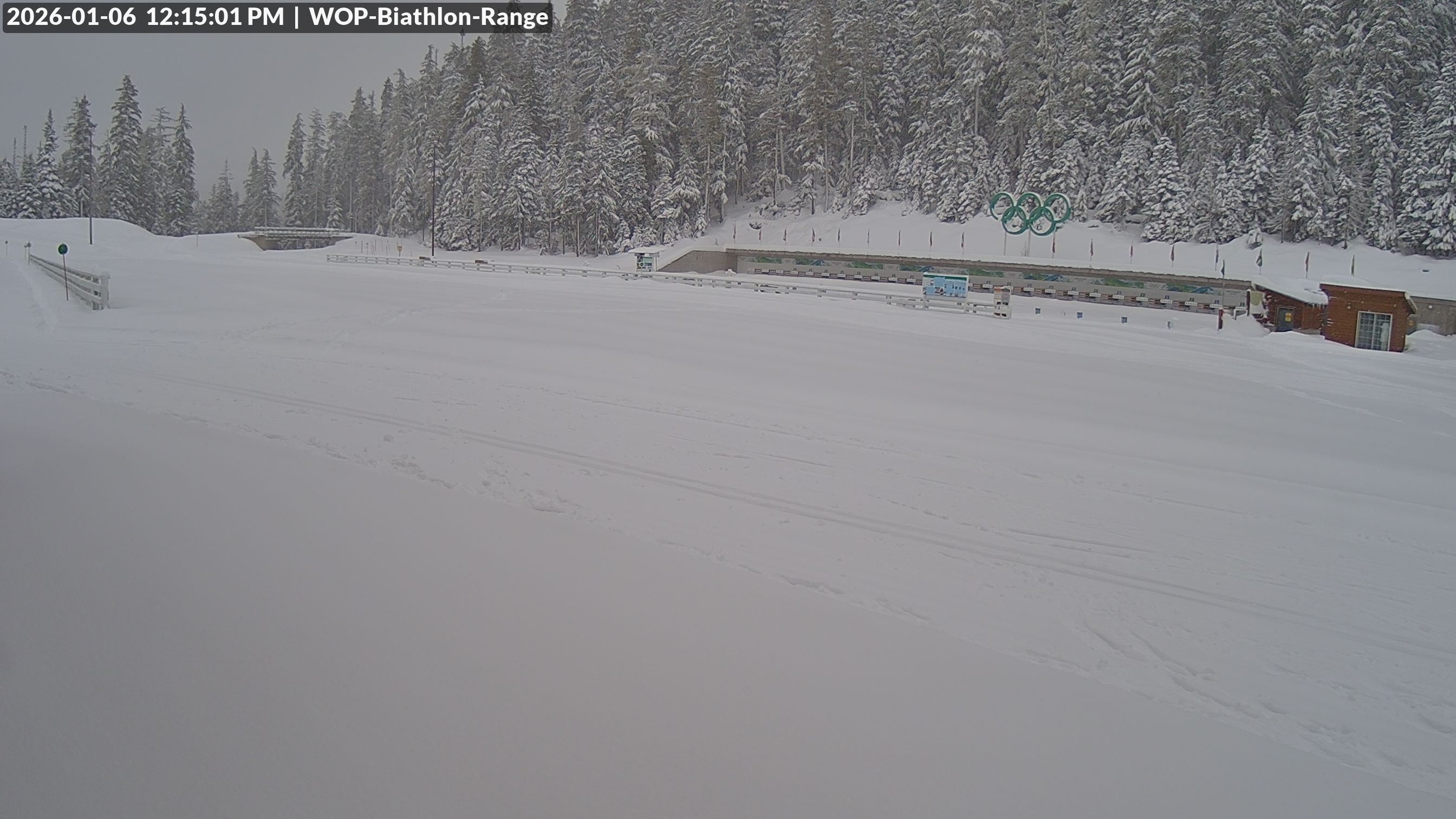 View looking North East to the Olympic Biathlon Range
