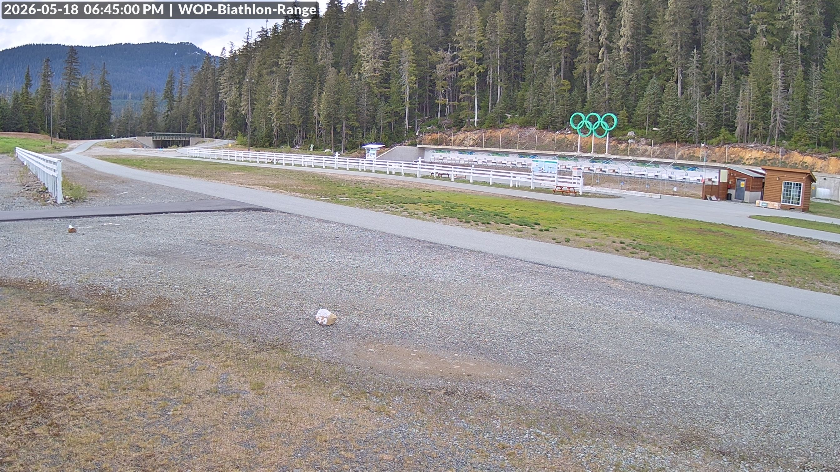 View looking North East to the Olympic Biathlon Range
