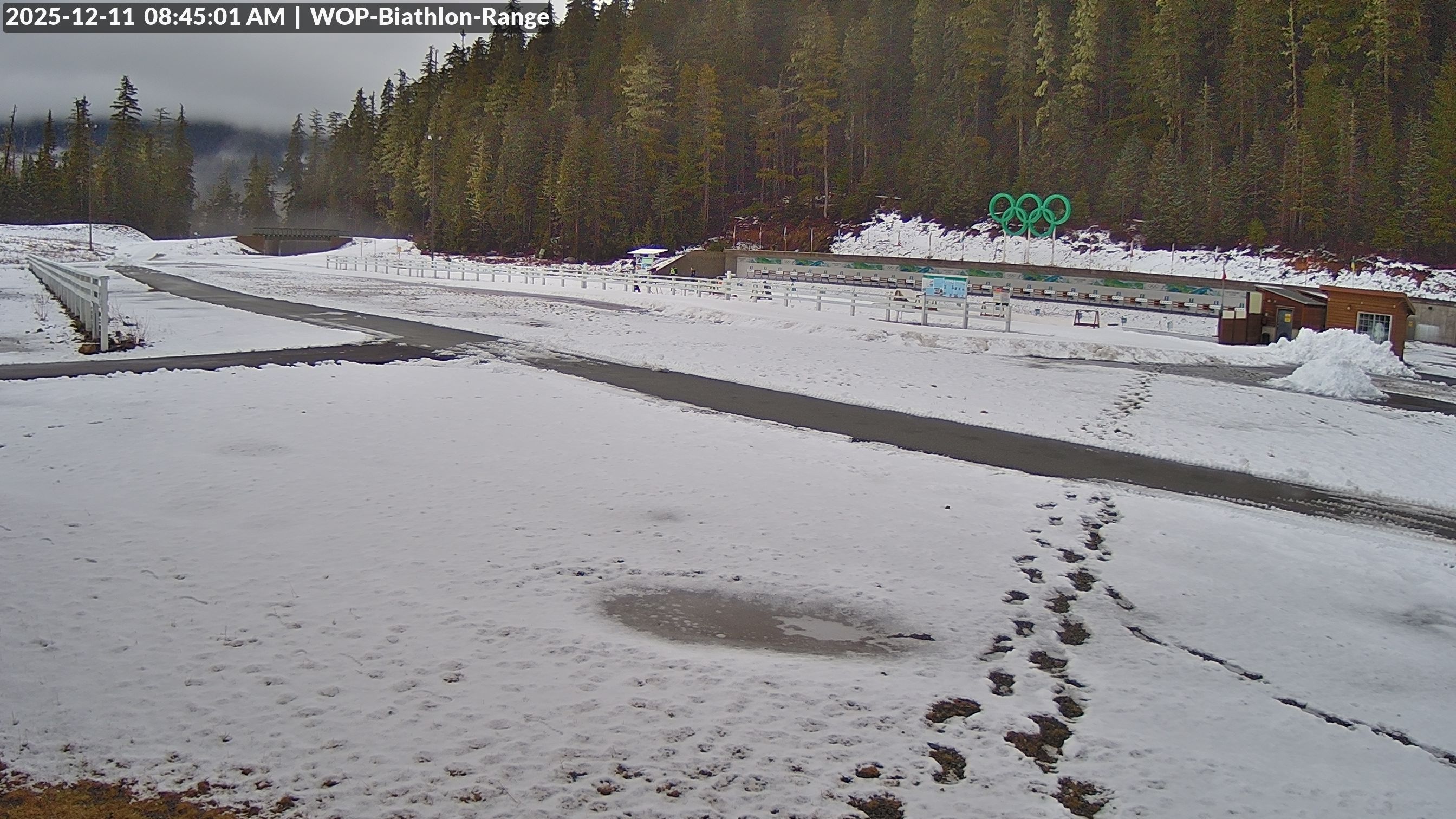 View looking North East to the Olympic Biathlon Range