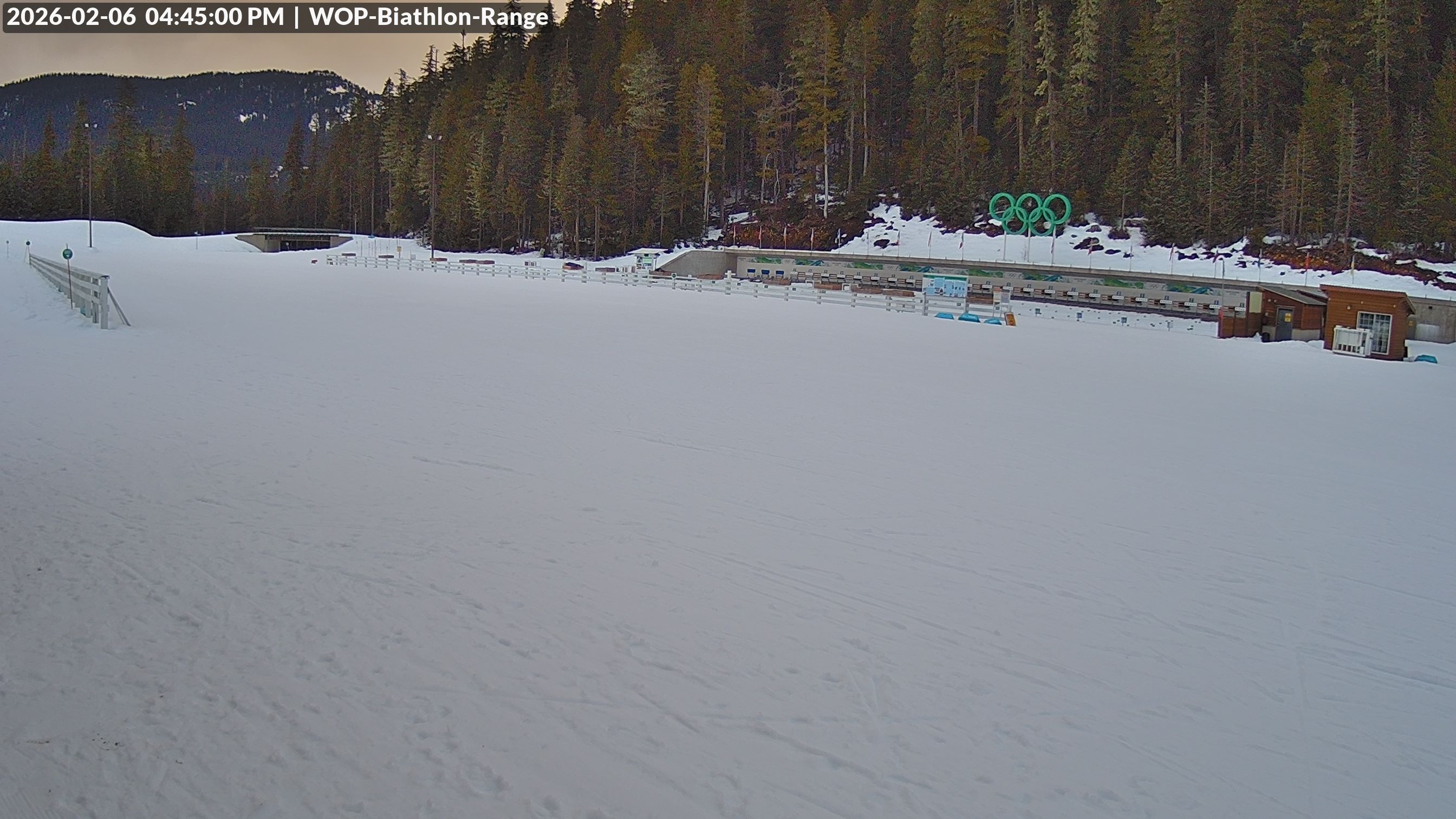View looking North East to the Olympic Biathlon Range