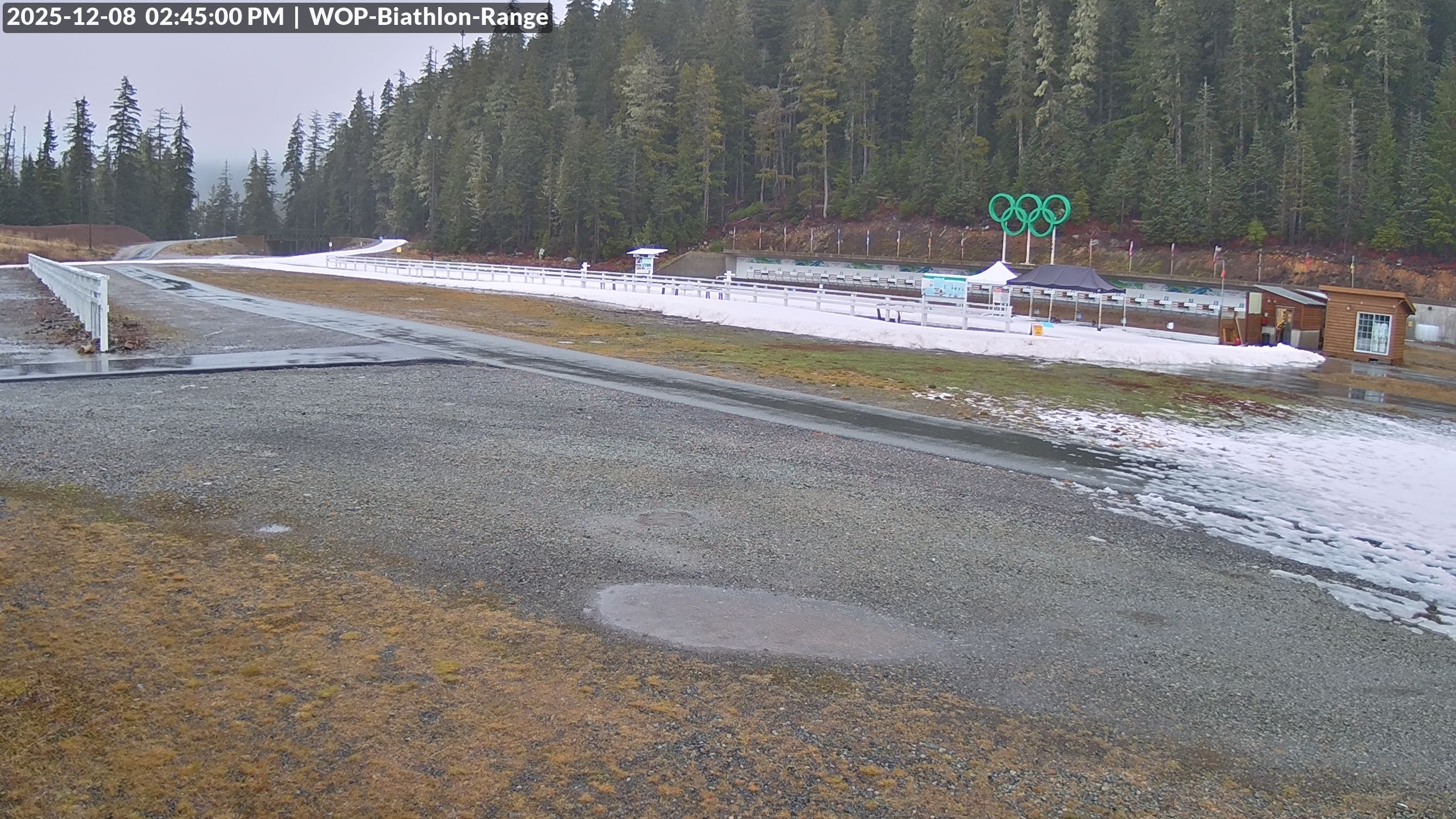 View looking North East to the Olympic Biathlon Range