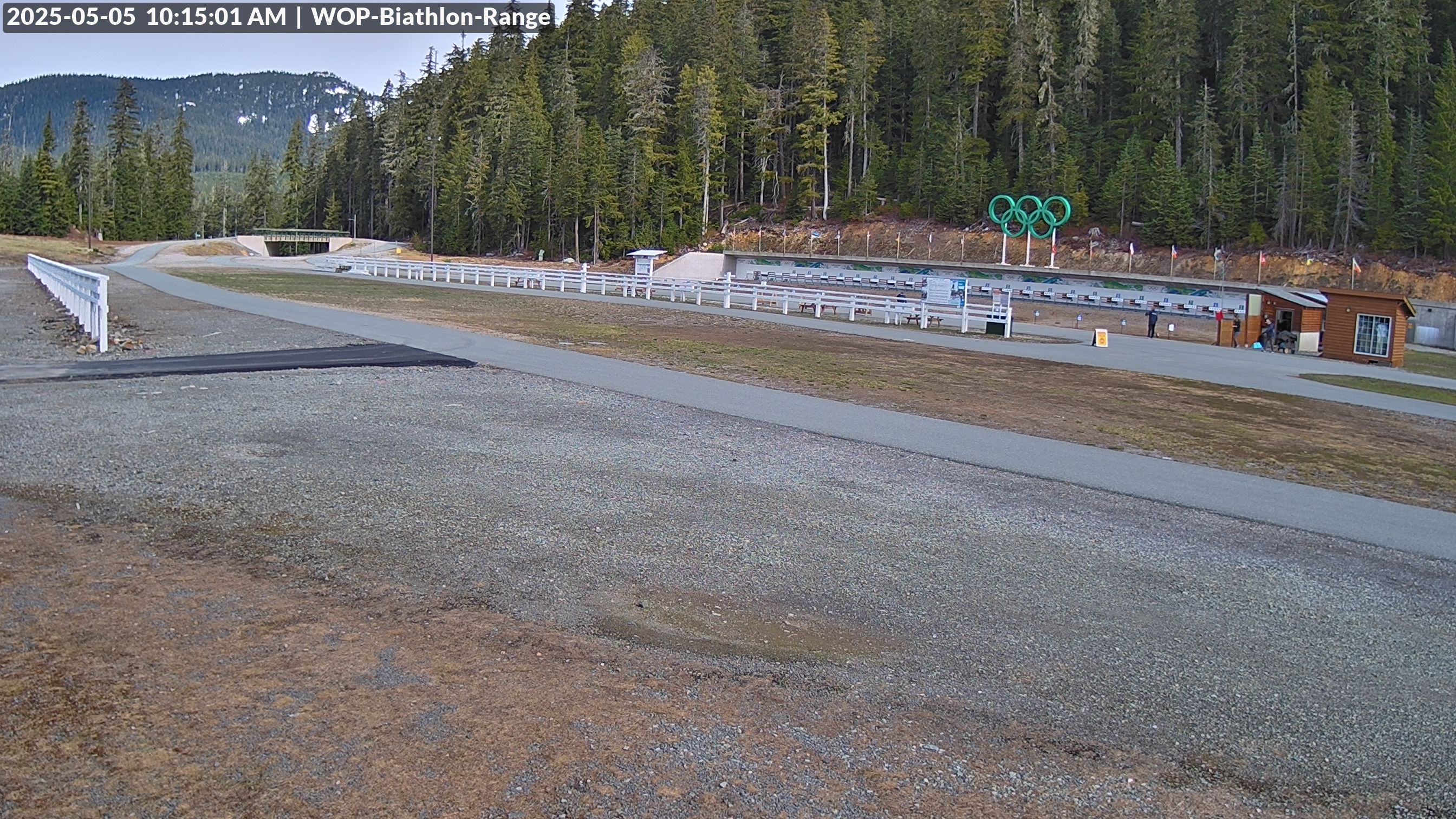 View looking North East to the Olympic Biathlon Range