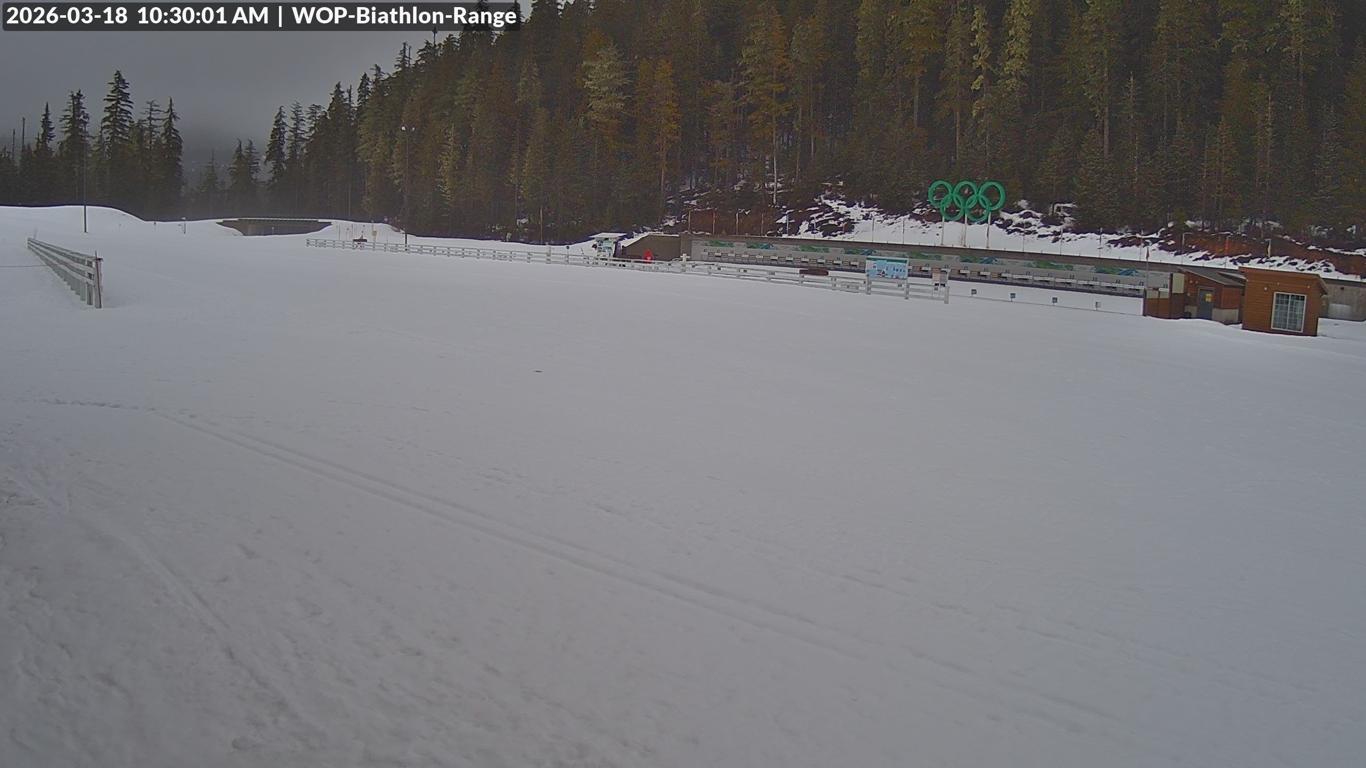 View looking North East to the Olympic Biathlon Range