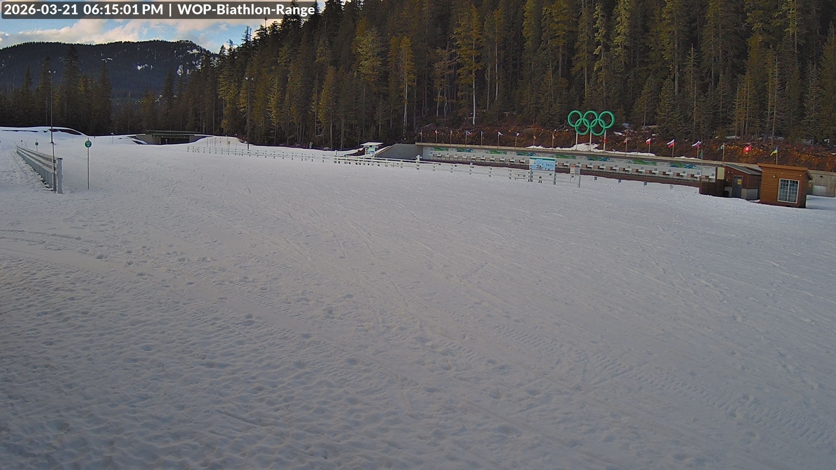 View looking North East to the Olympic Biathlon Range
