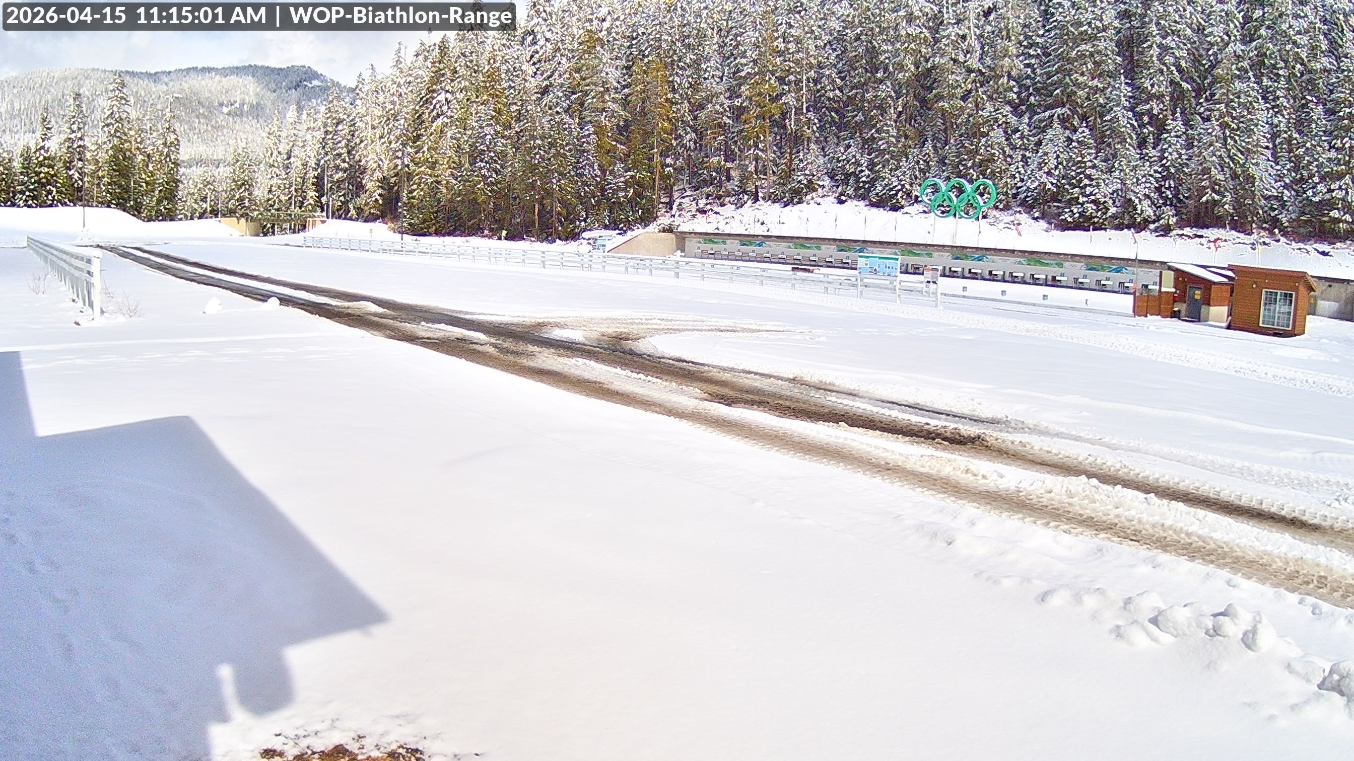 View looking North East to the Olympic Biathlon Range