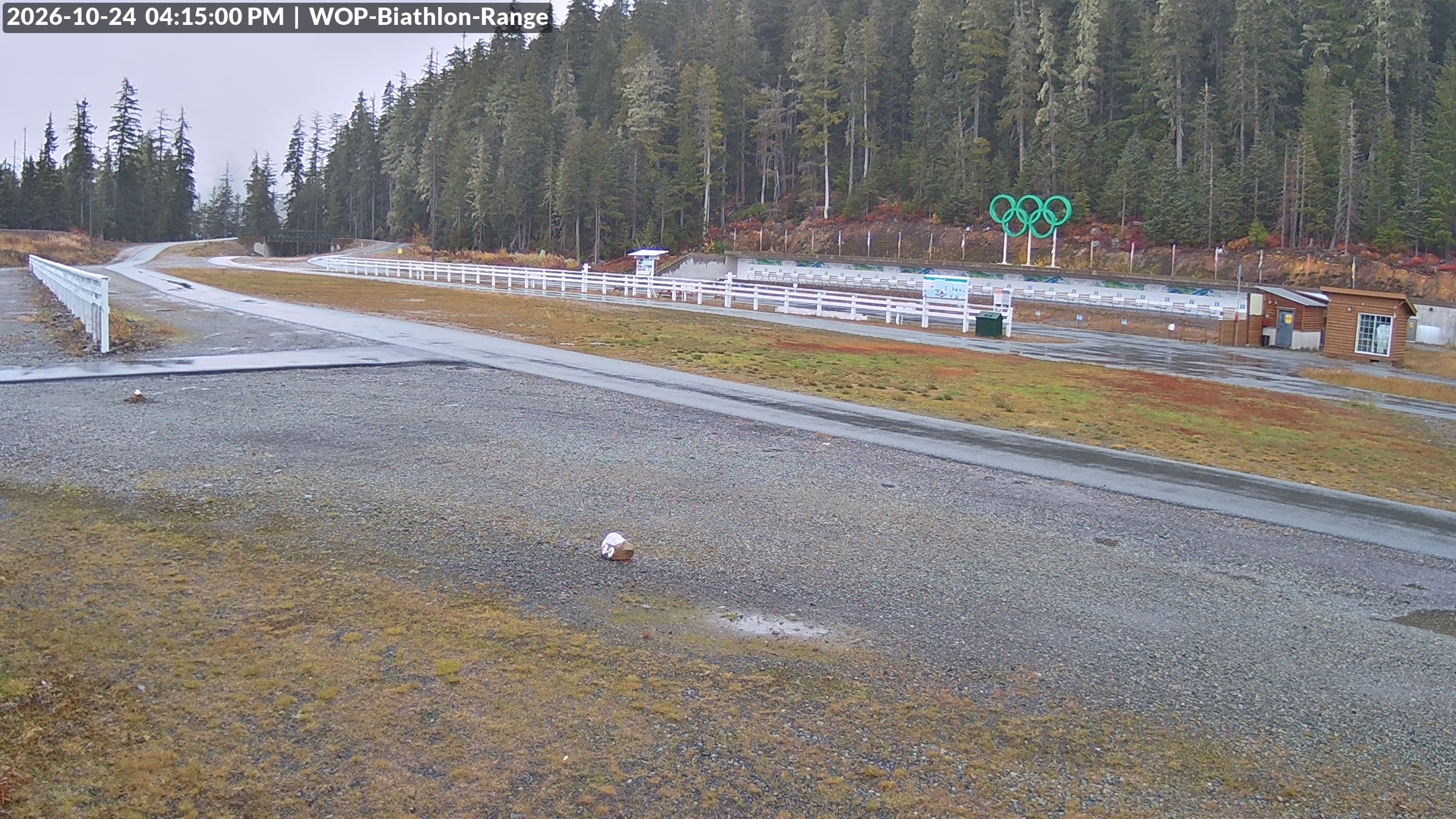 View looking North East to the Olympic Biathlon Range