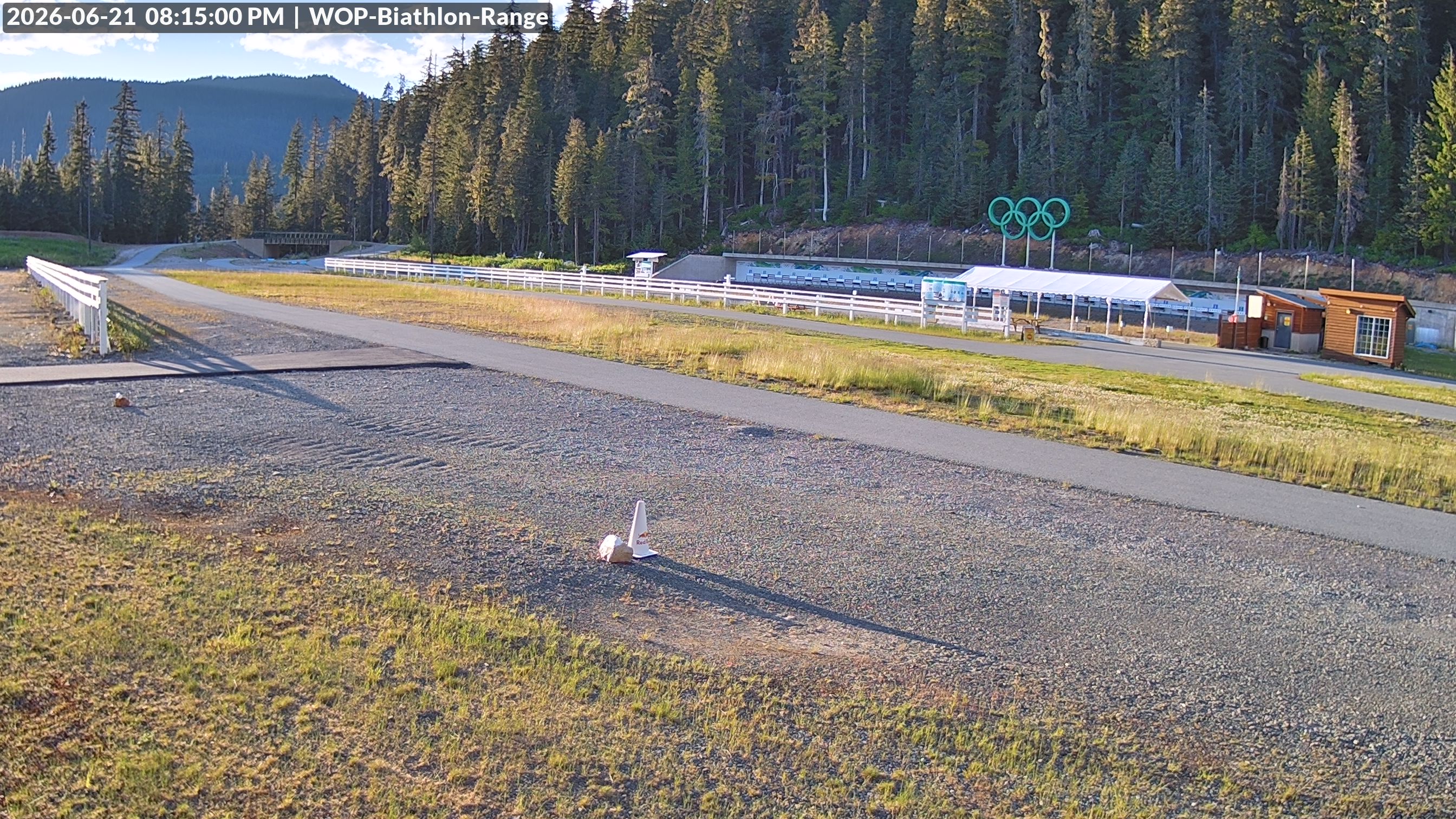 View looking North East to the Olympic Biathlon Range