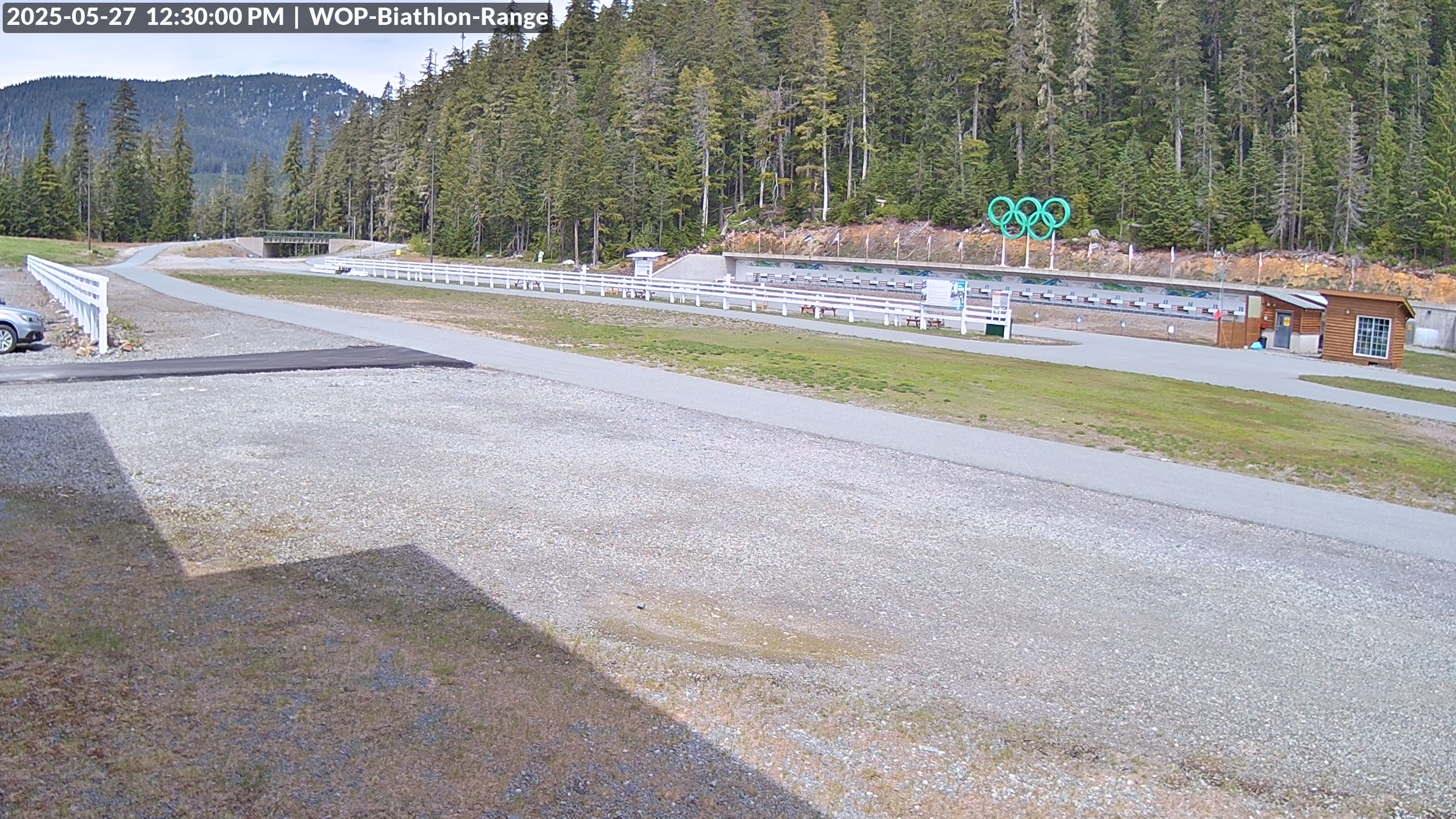 View looking North East to the Olympic Biathlon Range