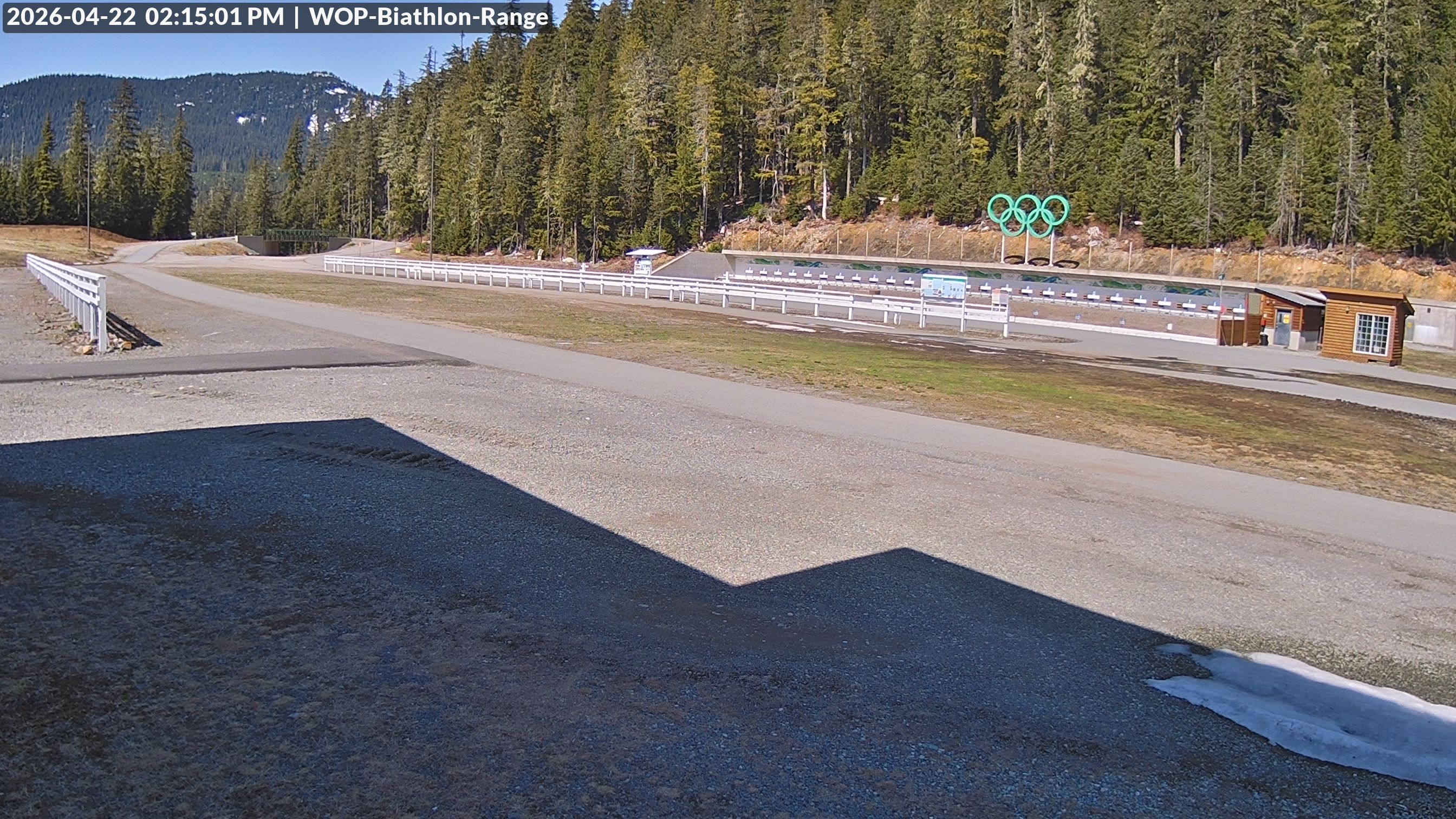 View looking North East to the Olympic Biathlon Range