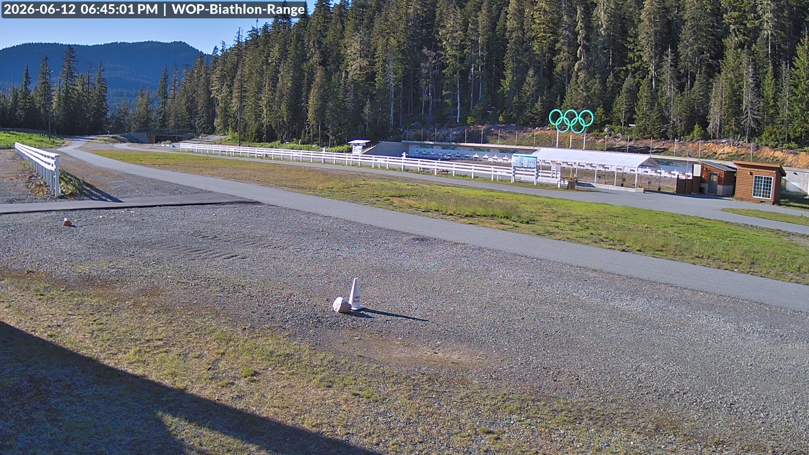 View looking North East to the Olympic Biathlon Range