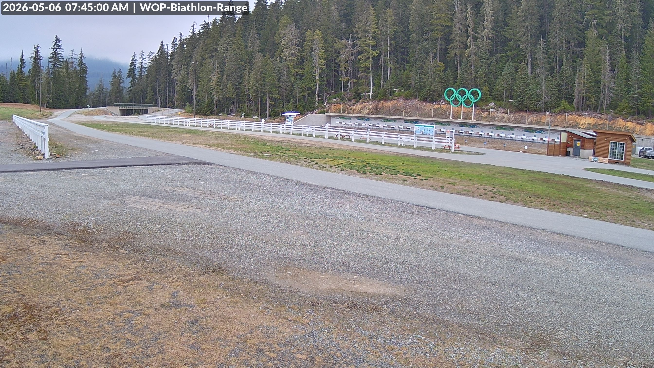 View looking North East to the Olympic Biathlon Range