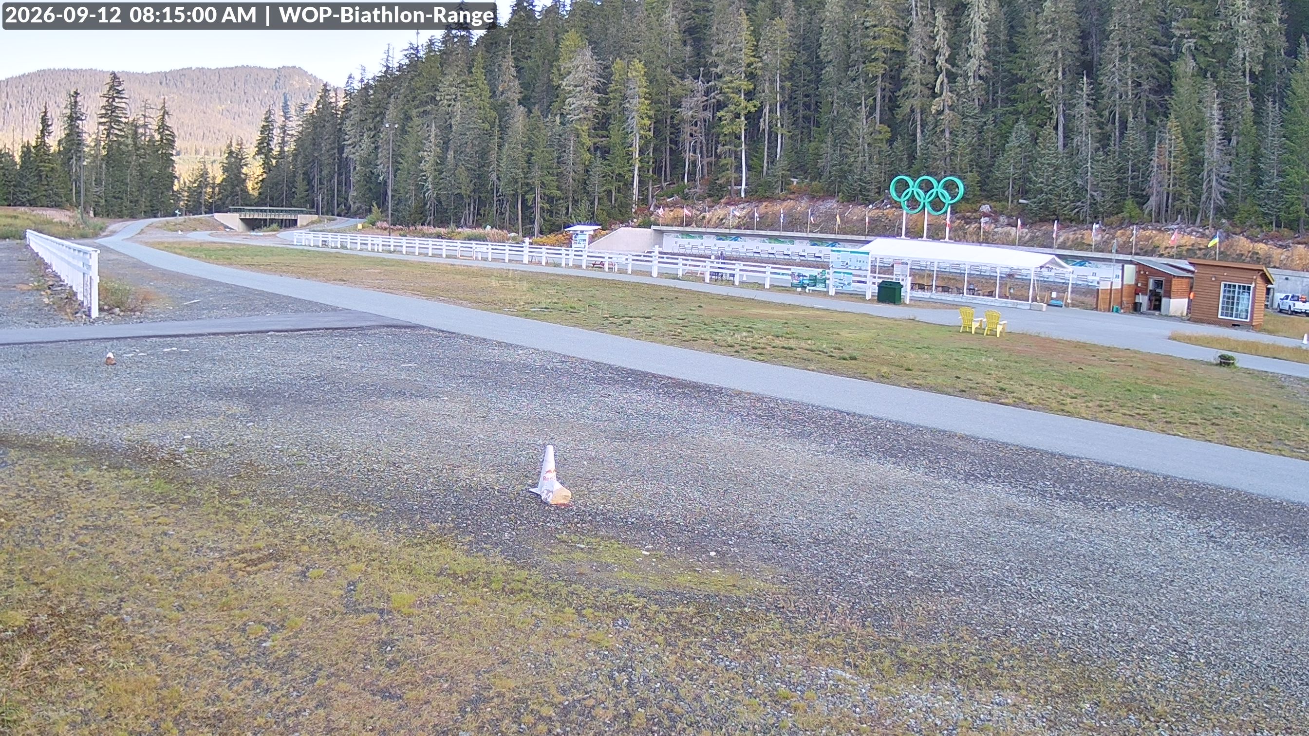View looking North East to the Olympic Biathlon Range