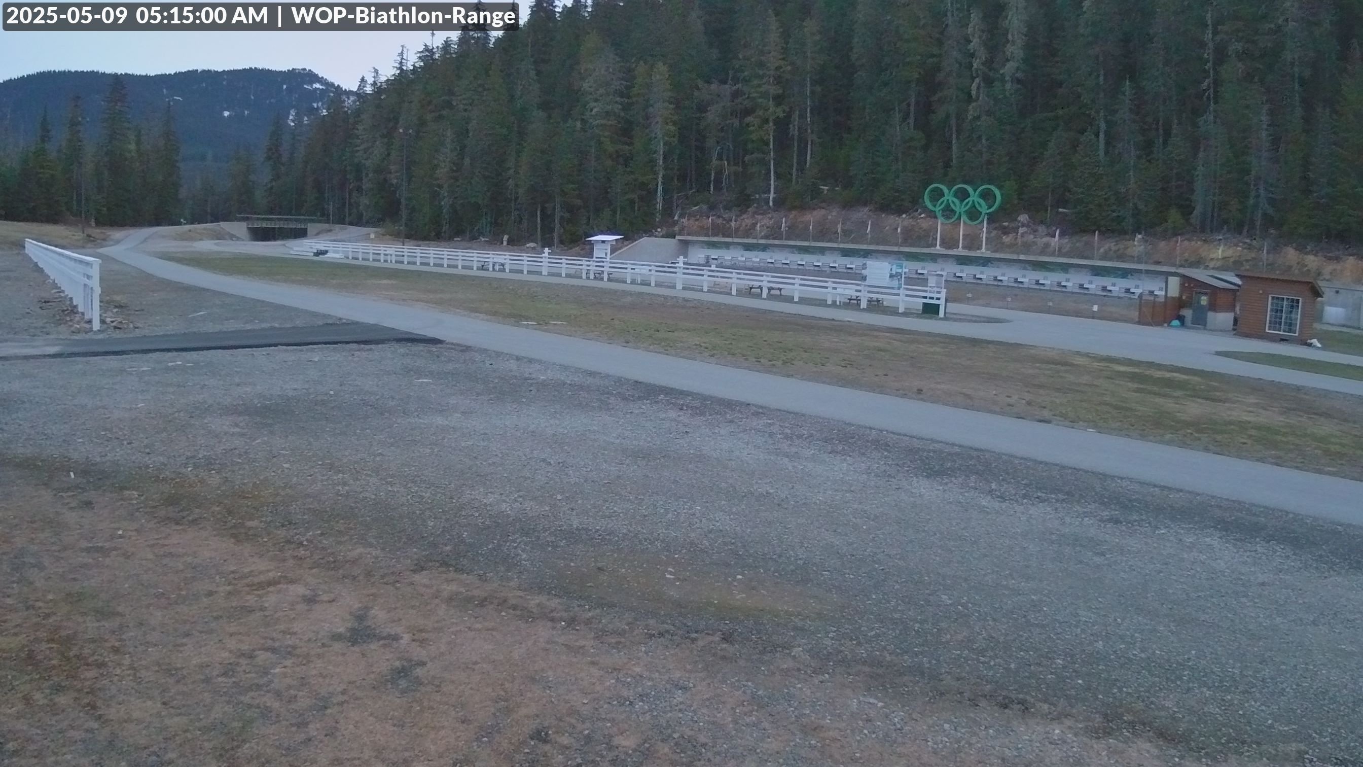 View looking North East to the Olympic Biathlon Range