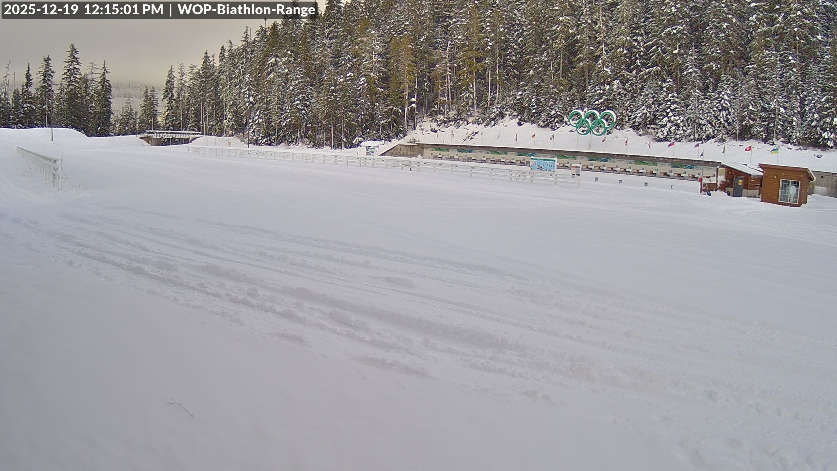 View looking North East to the Olympic Biathlon Range