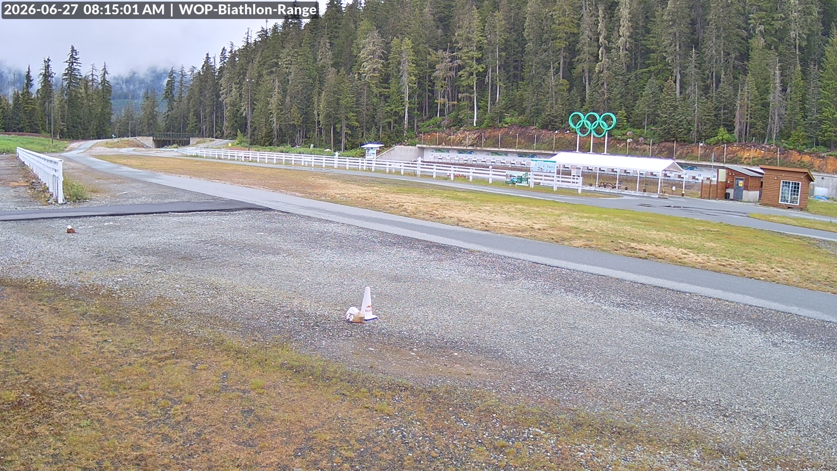 View looking North East to the Olympic Biathlon Range