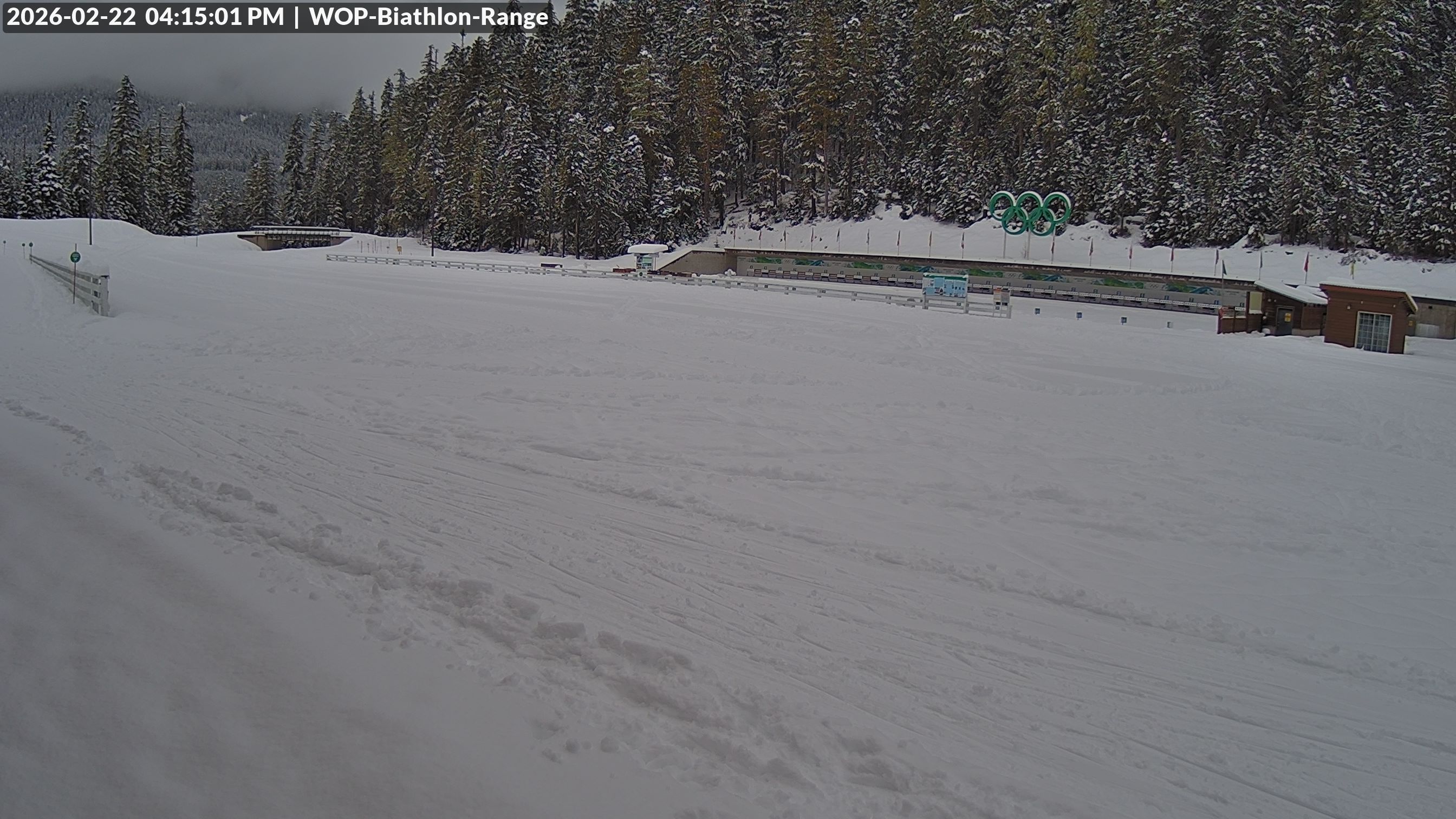 View looking North East to the Olympic Biathlon Range