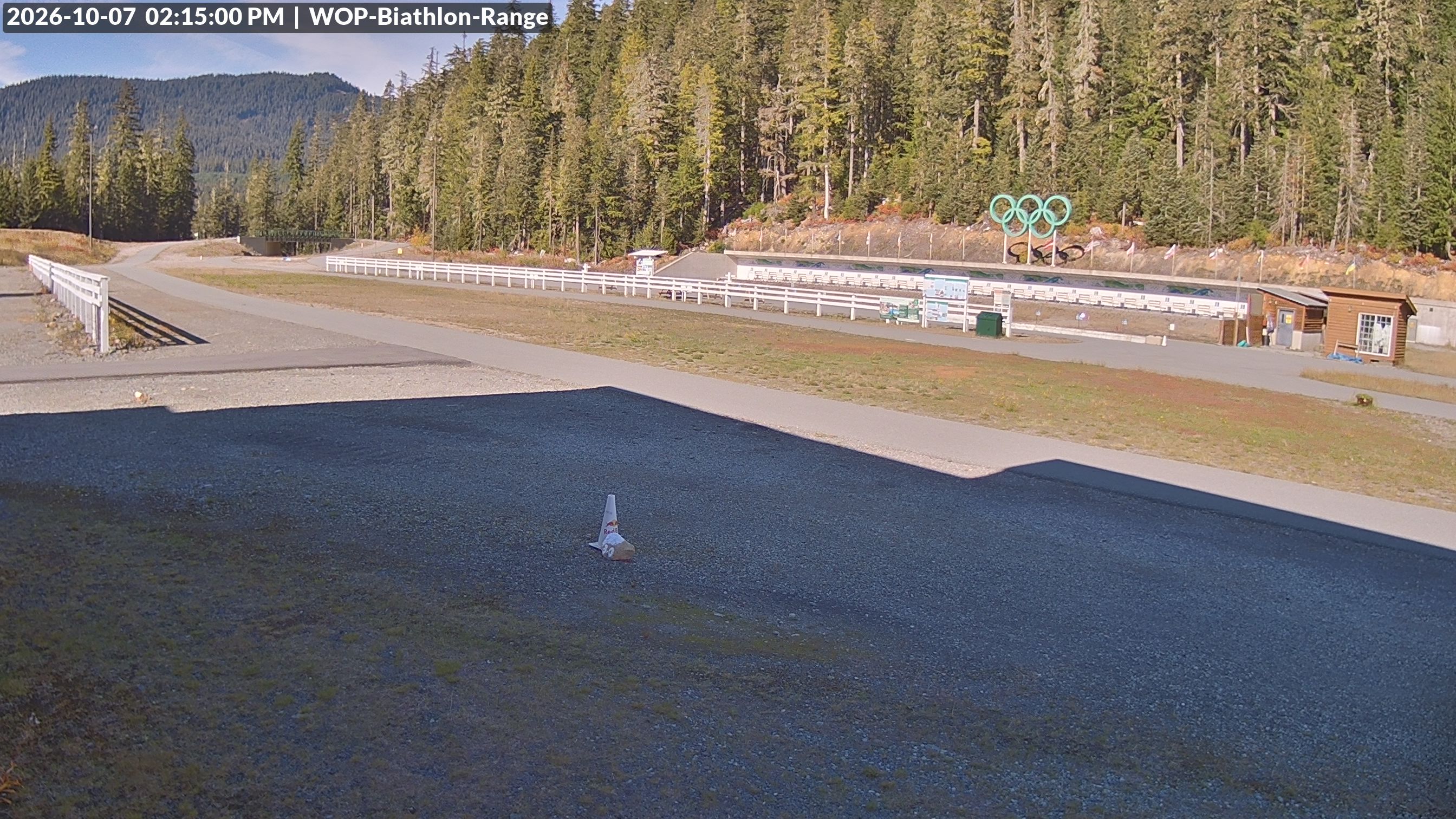 View looking North East to the Olympic Biathlon Range