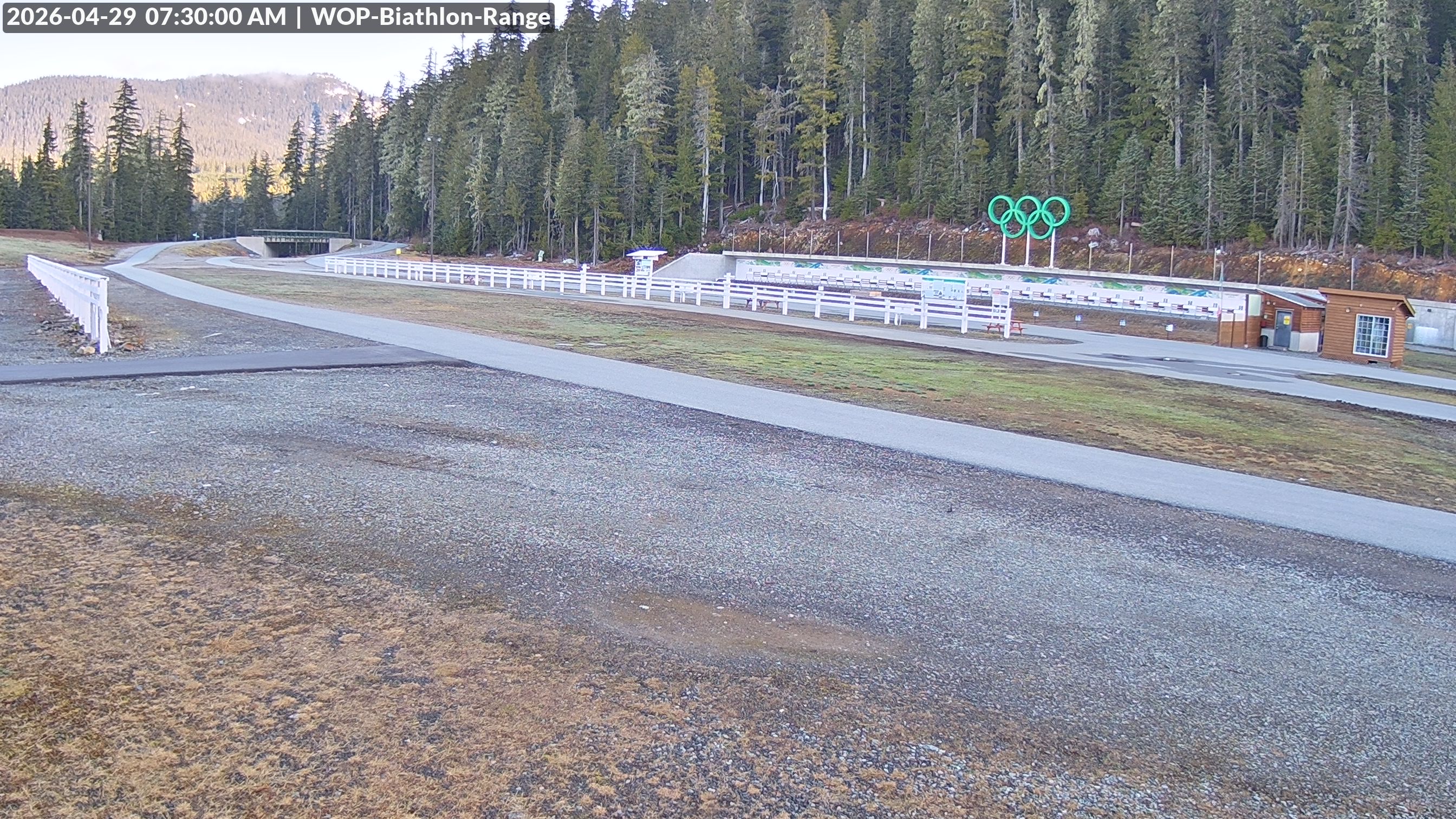 View looking North East to the Olympic Biathlon Range