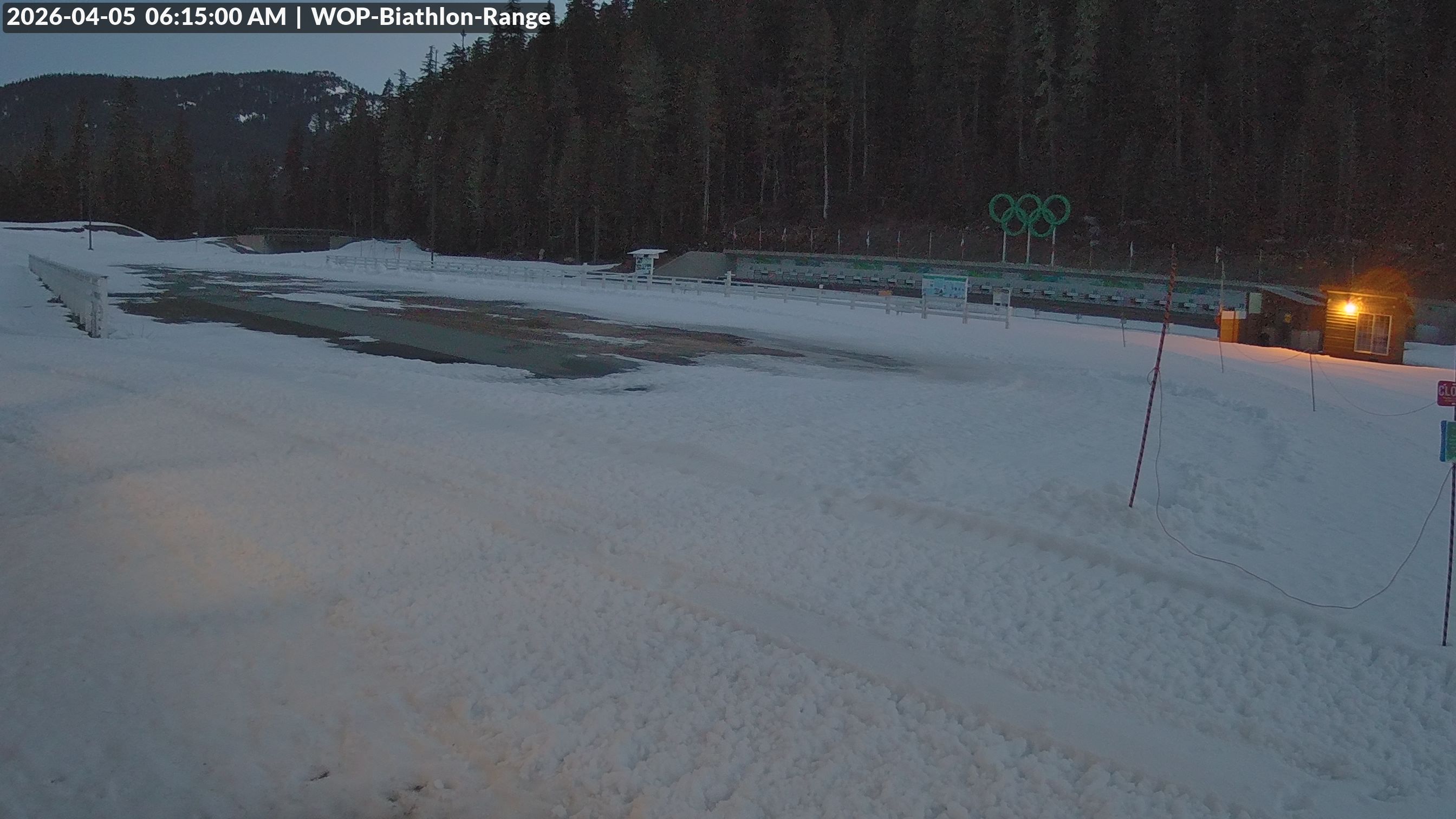 View looking North East to the Olympic Biathlon Range