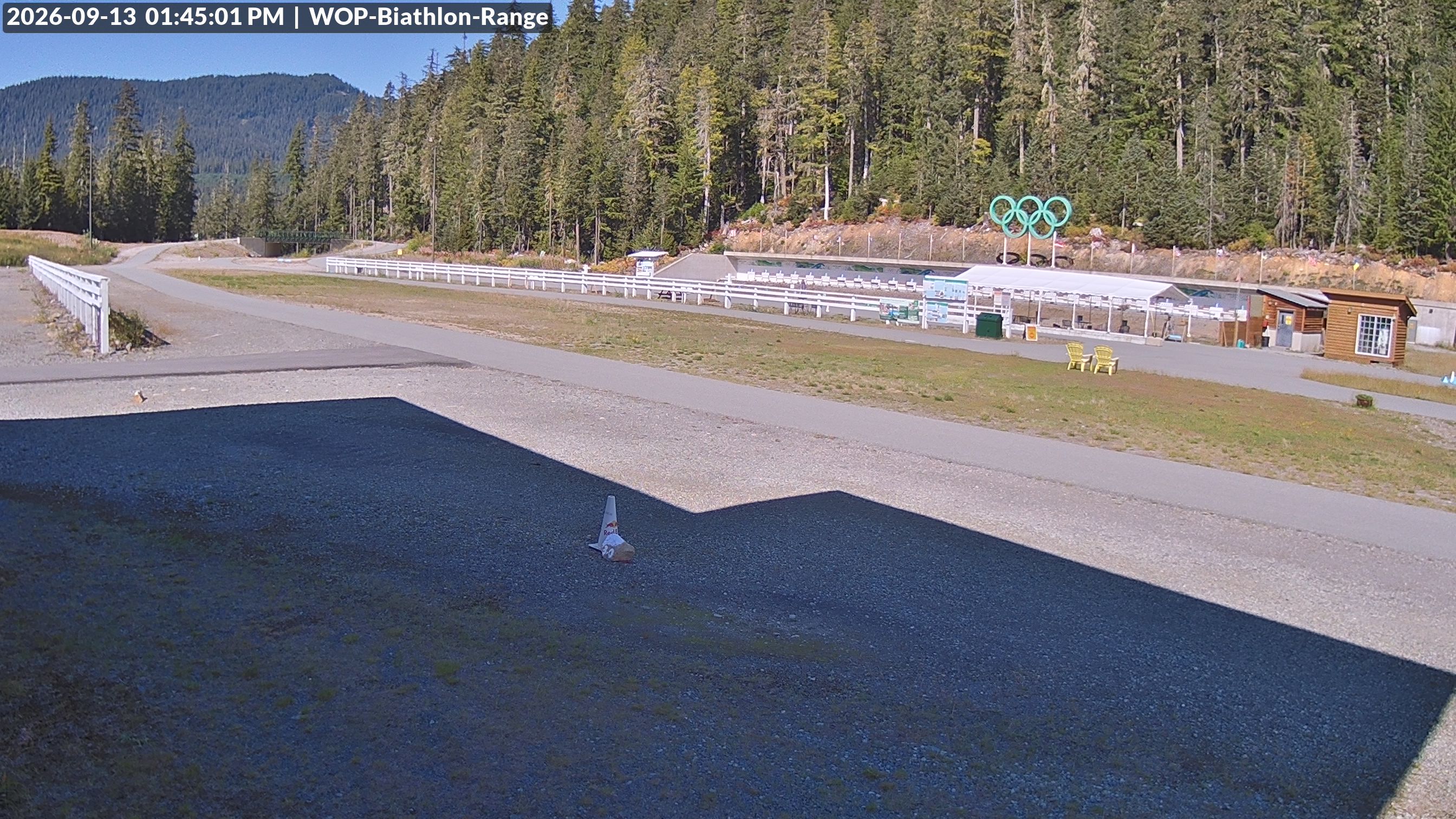 View looking North East to the Olympic Biathlon Range