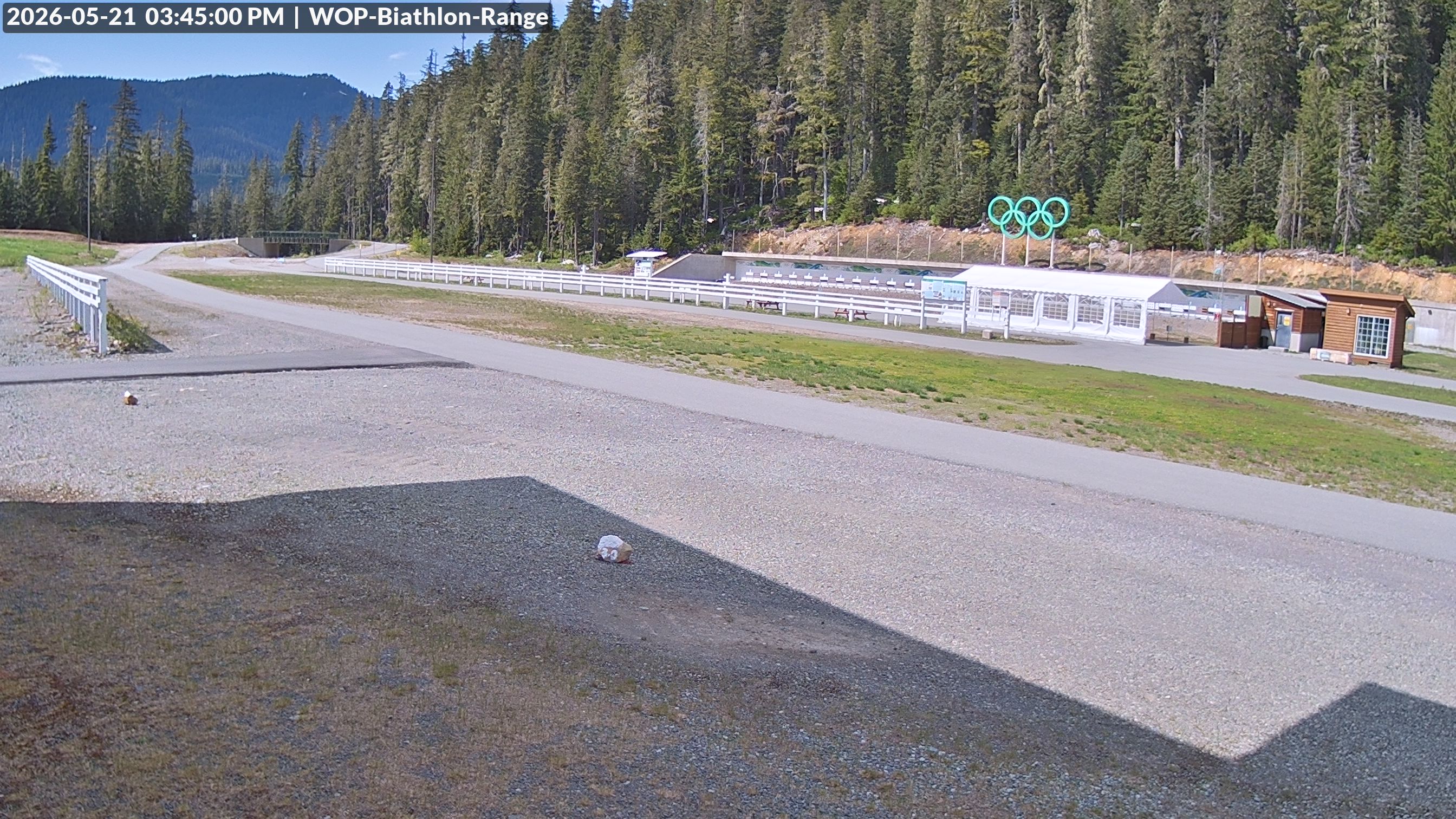 View looking North East to the Olympic Biathlon Range