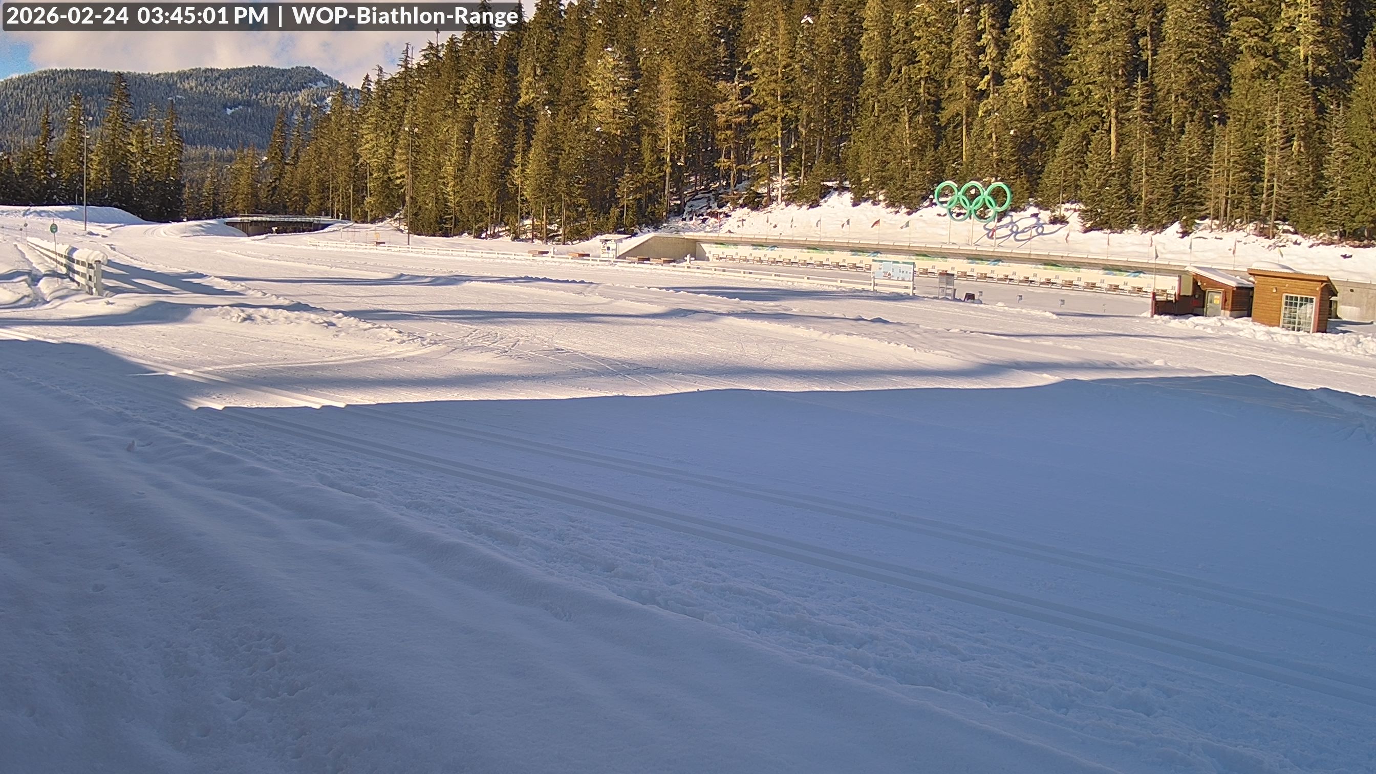 View looking North East to the Olympic Biathlon Range