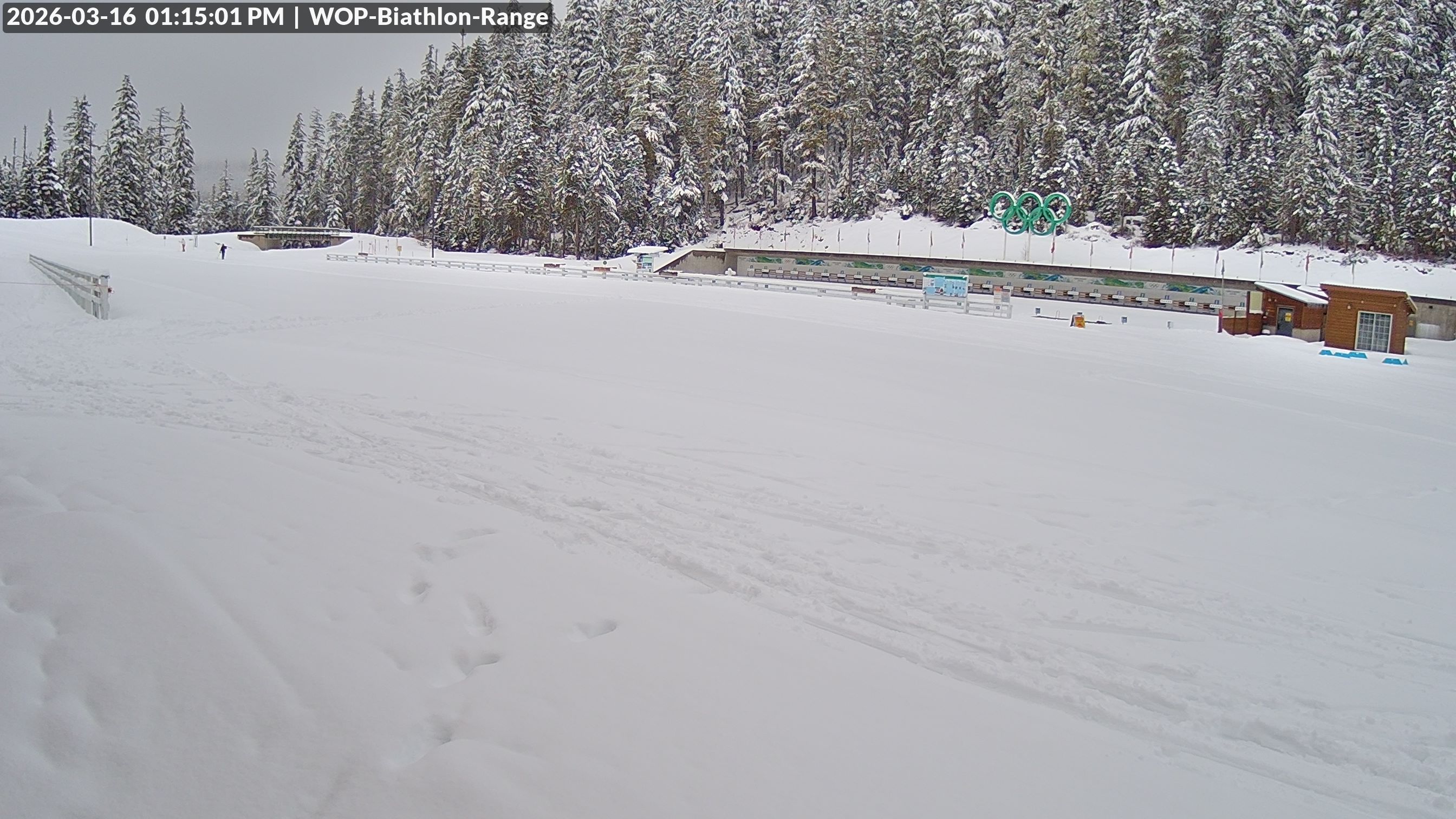 View looking North East to the Olympic Biathlon Range