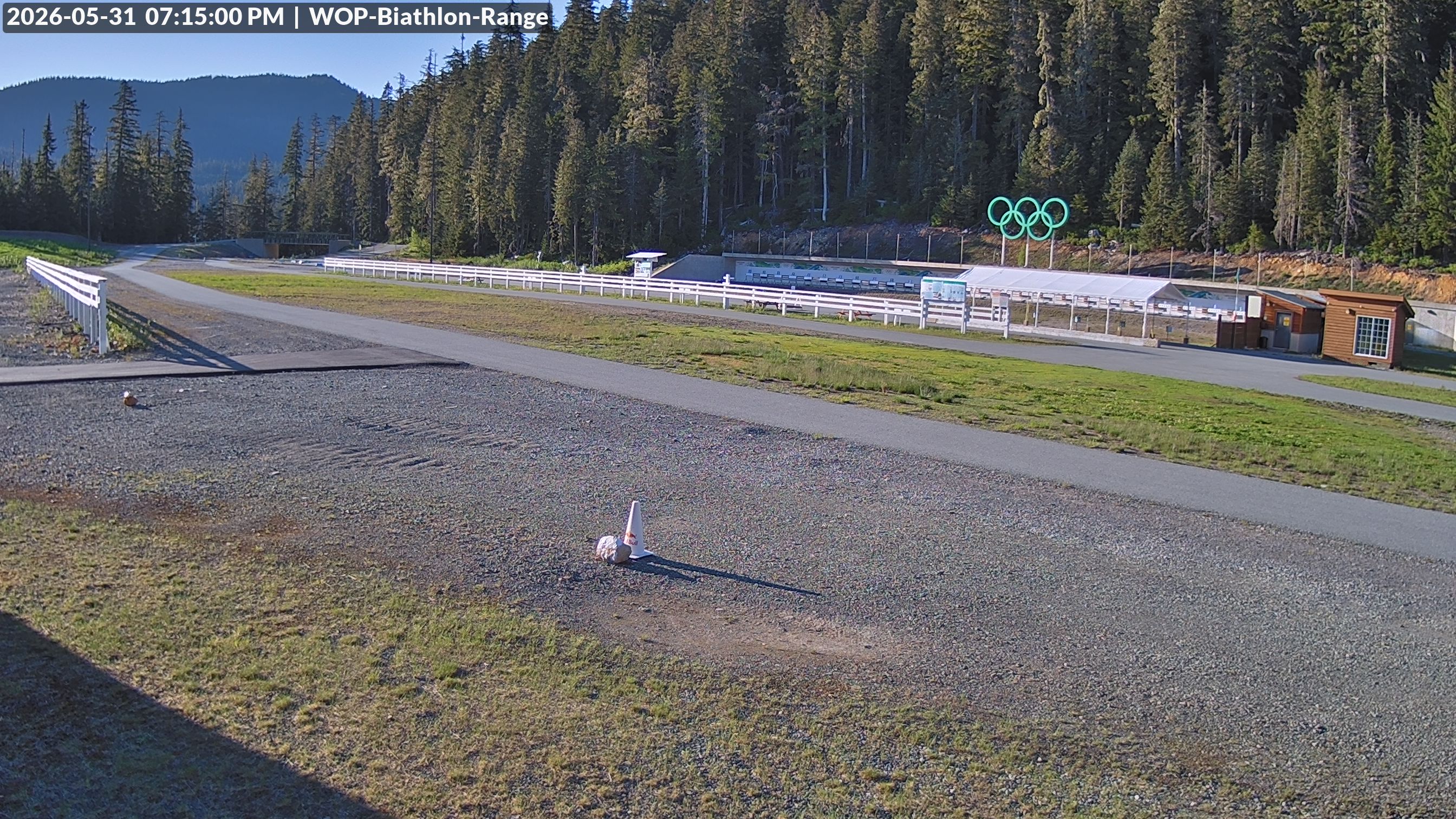 View looking North East to the Olympic Biathlon Range