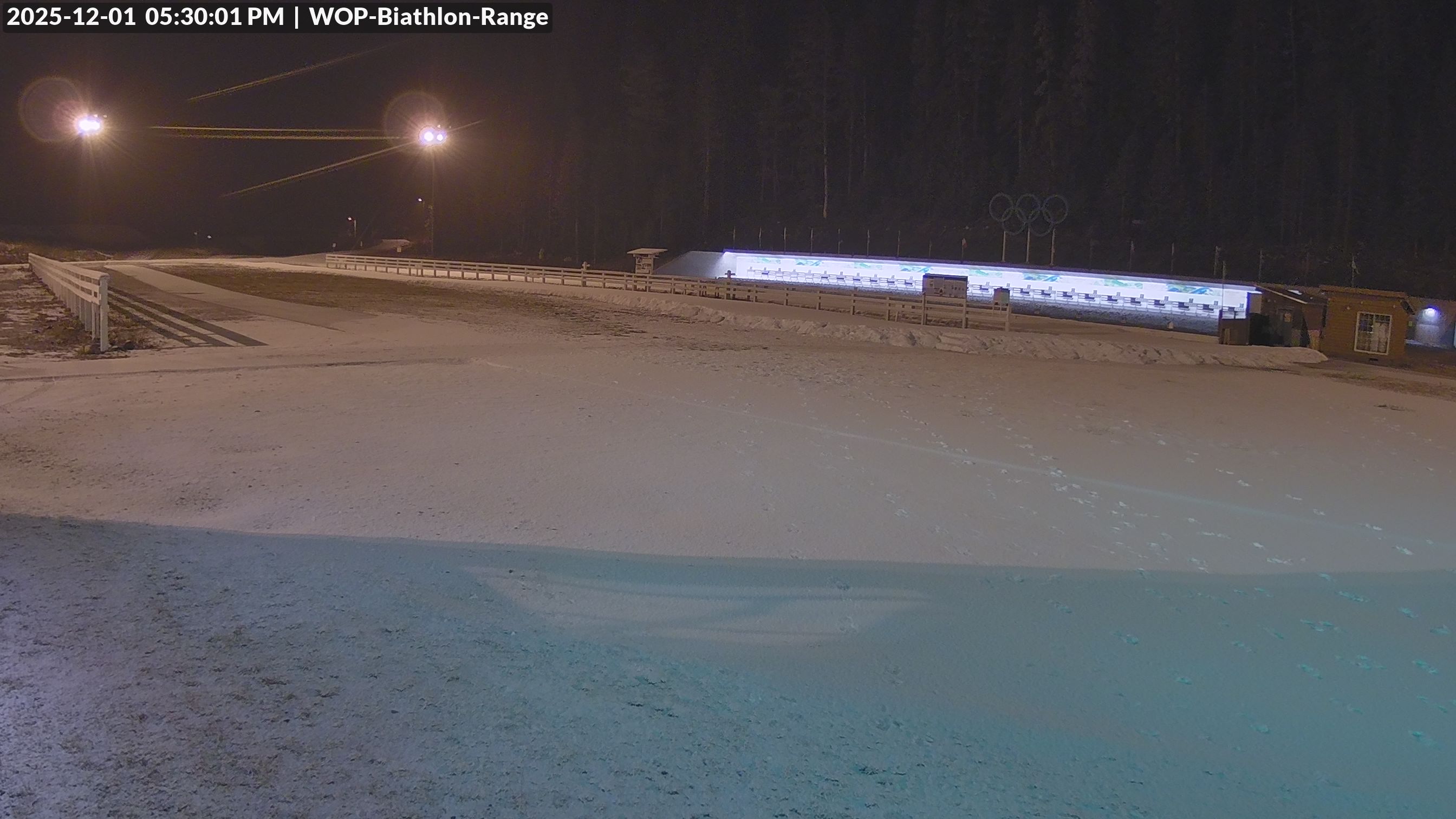 View looking North East to the Olympic Biathlon Range