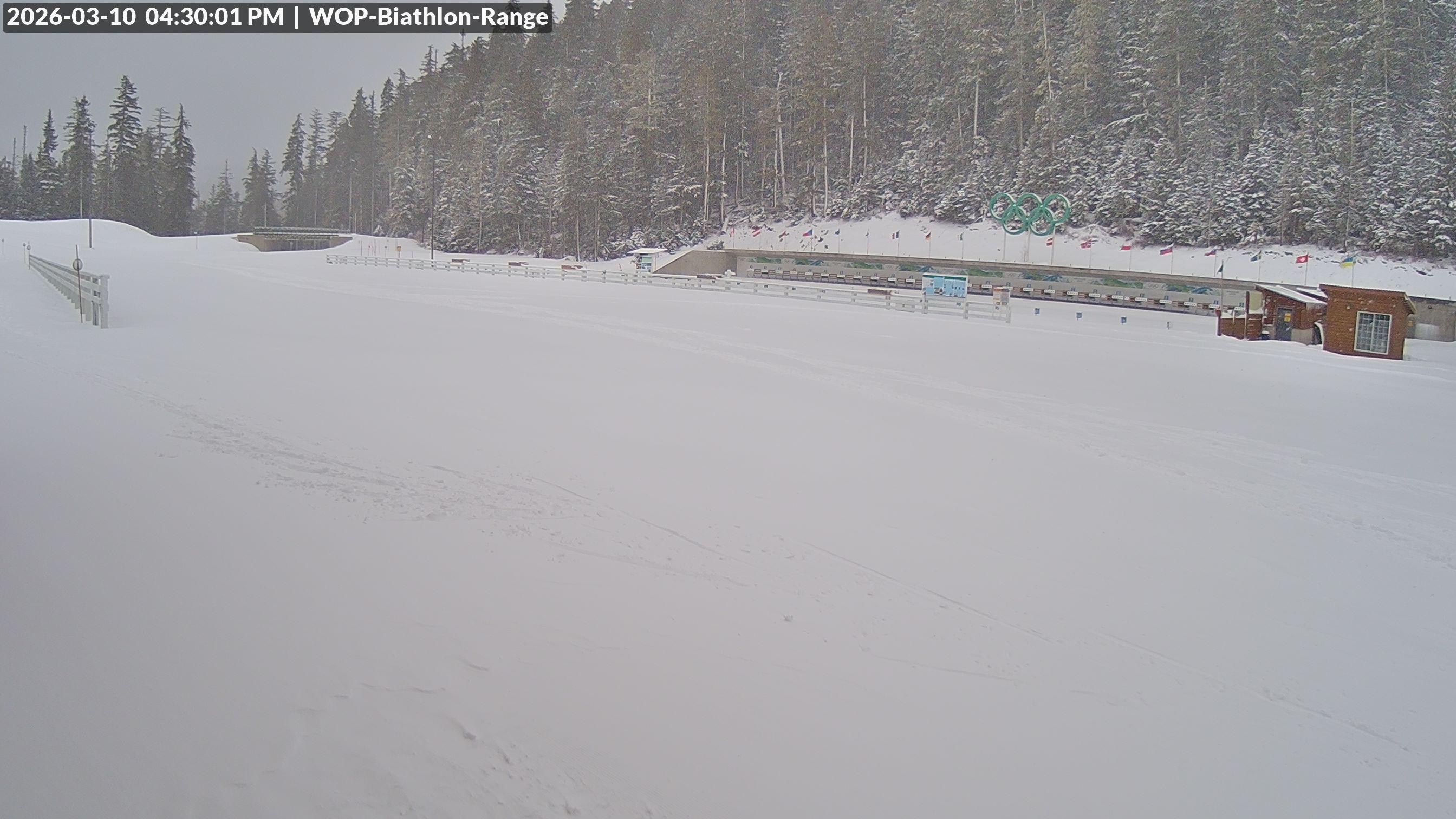 View looking North East to the Olympic Biathlon Range