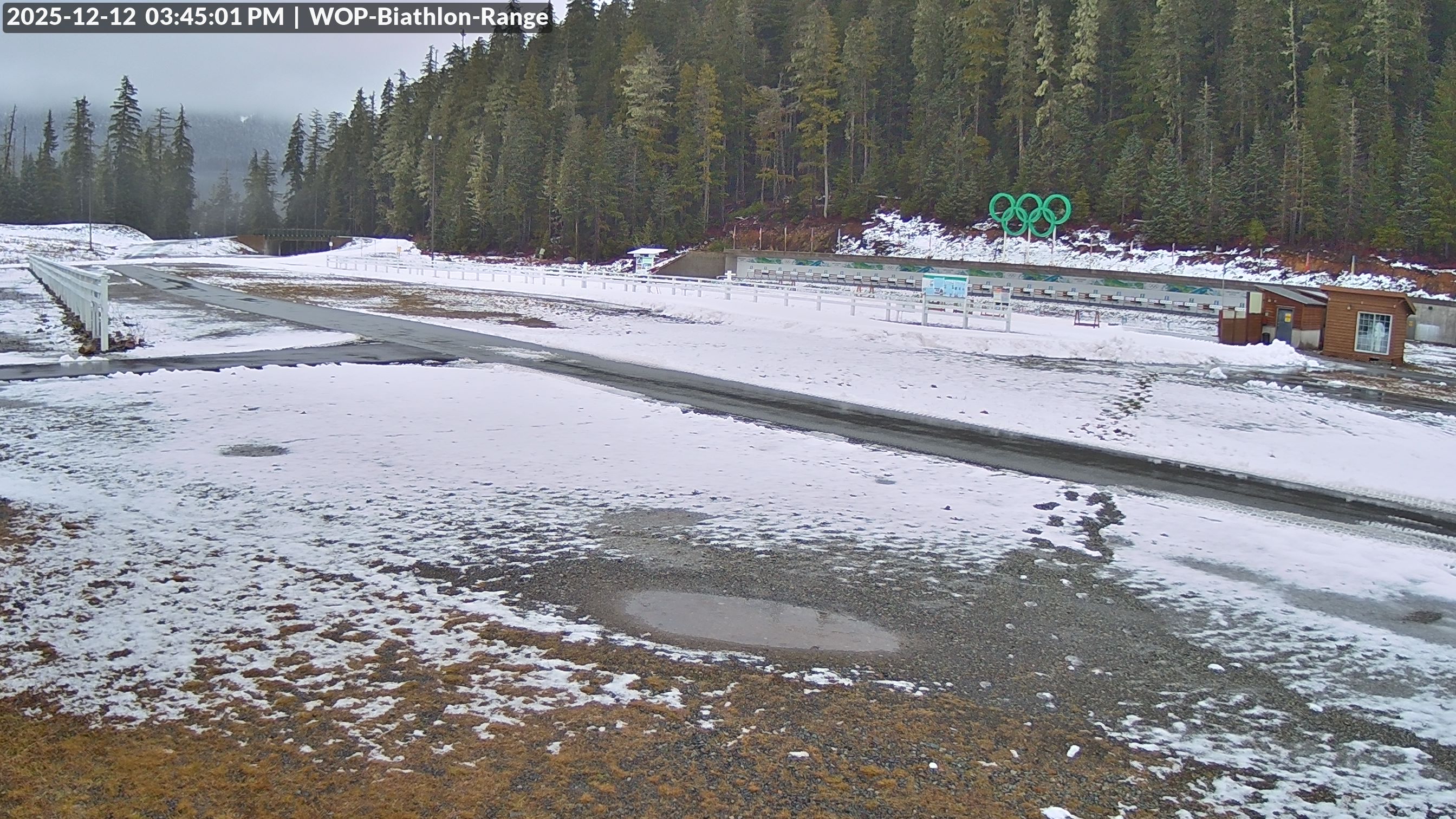 View looking North East to the Olympic Biathlon Range