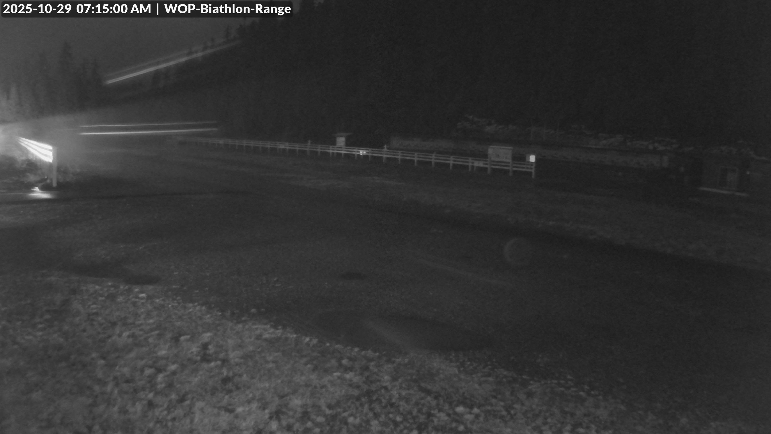 View looking North East to the Olympic Biathlon Range