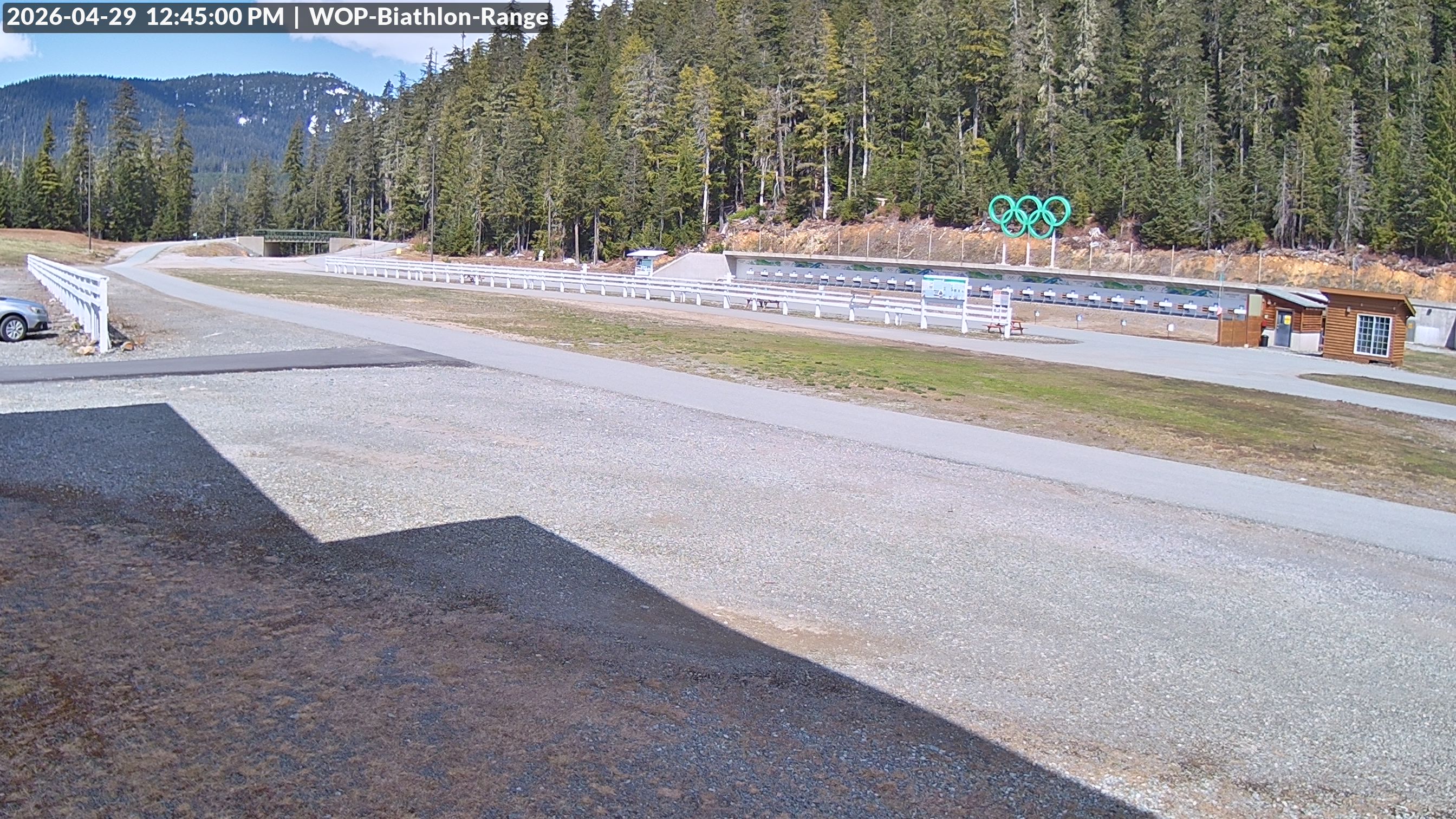 View looking North East to the Olympic Biathlon Range