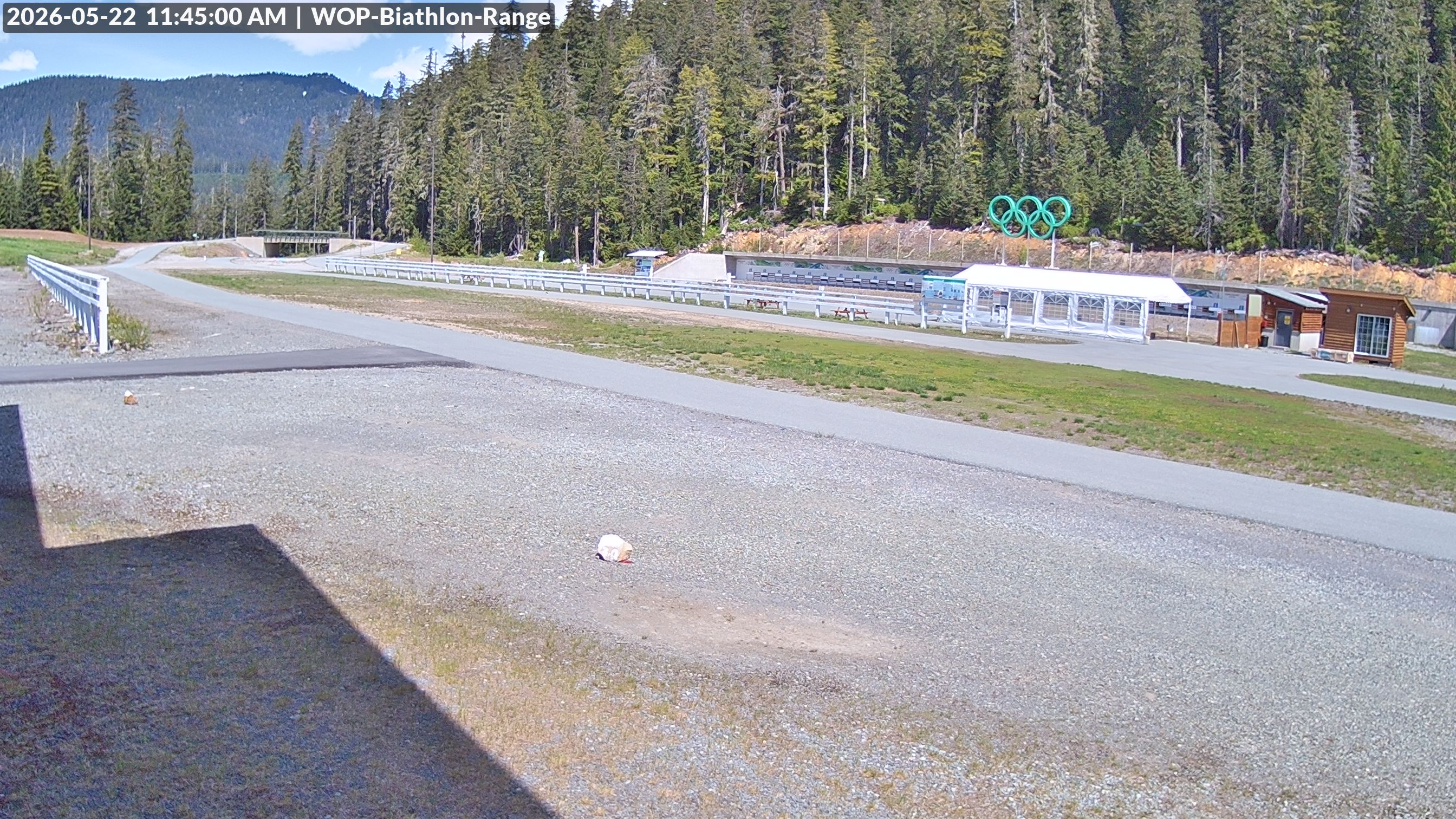 View looking North East to the Olympic Biathlon Range