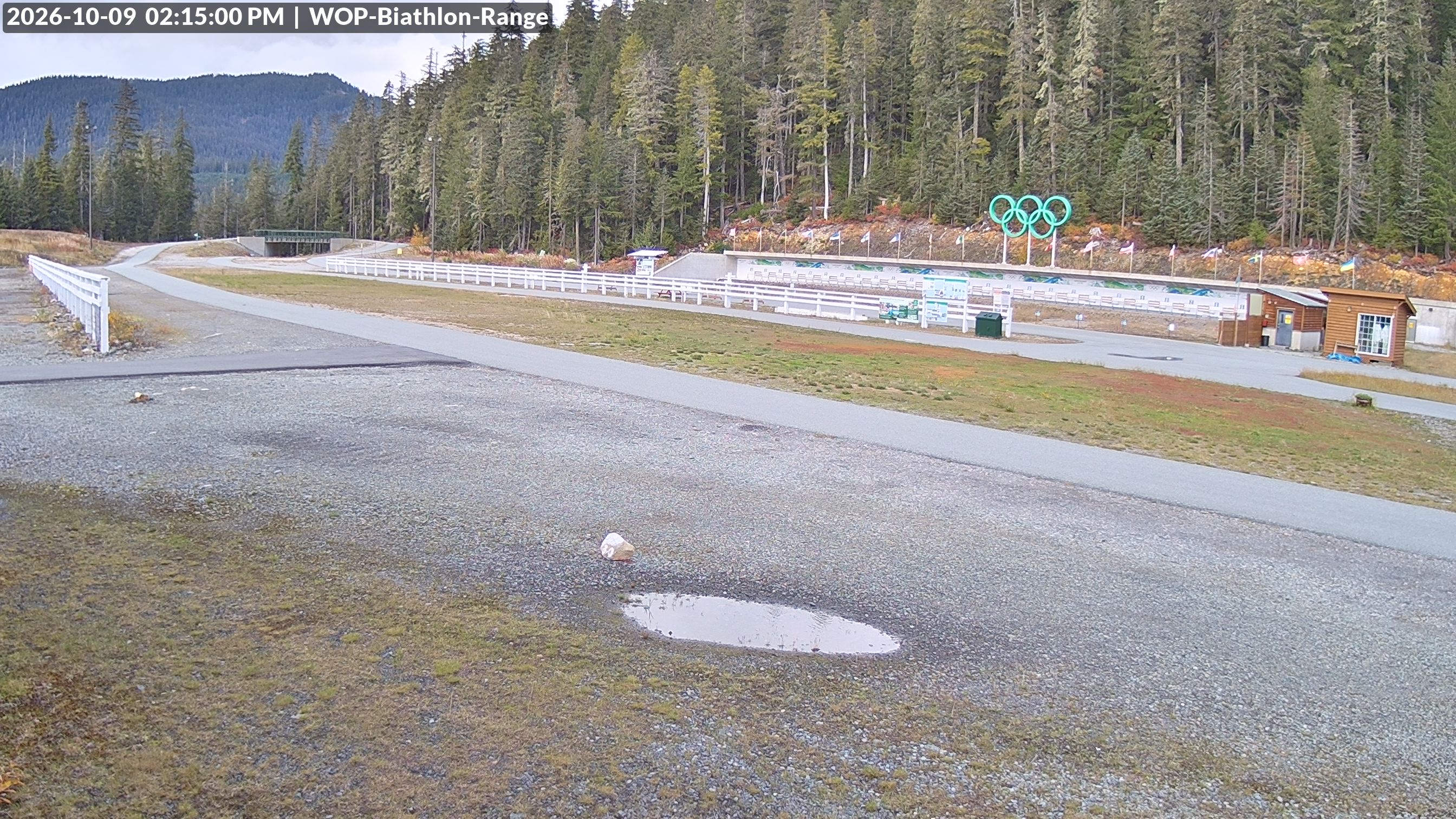 View looking North East to the Olympic Biathlon Range