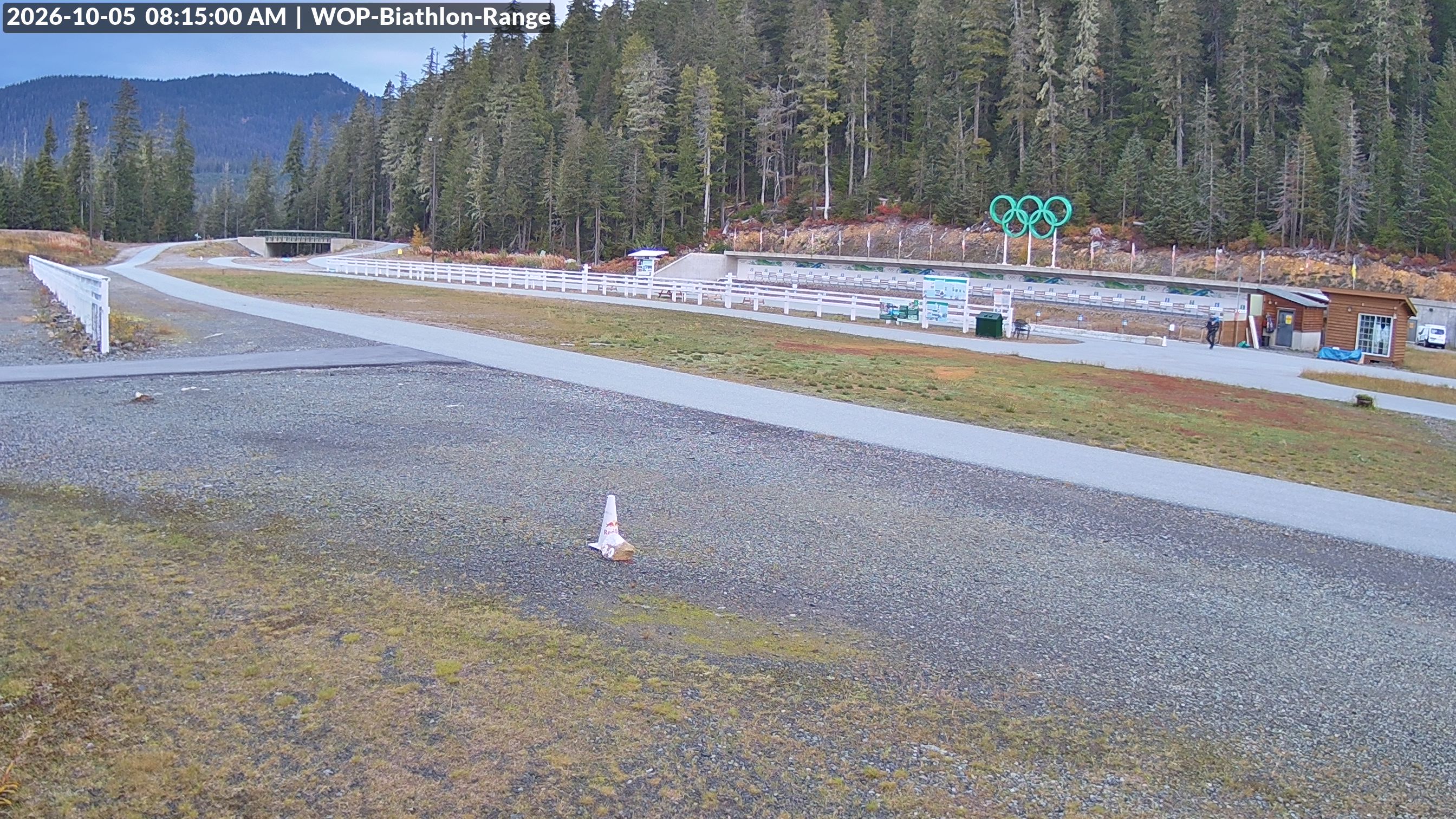 View looking North East to the Olympic Biathlon Range