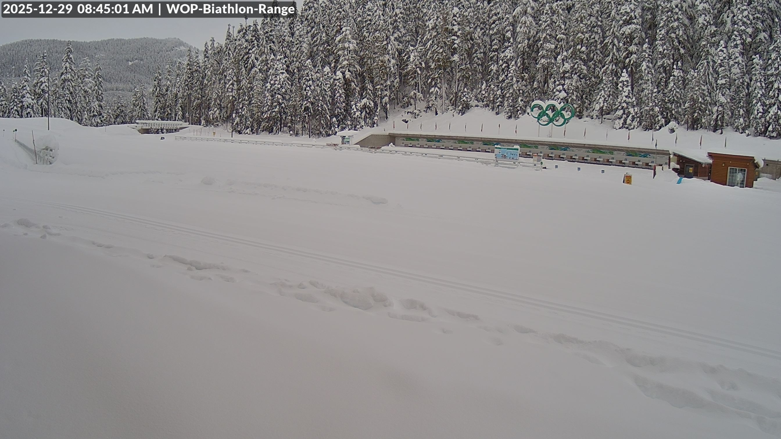 View looking North East to the Olympic Biathlon Range