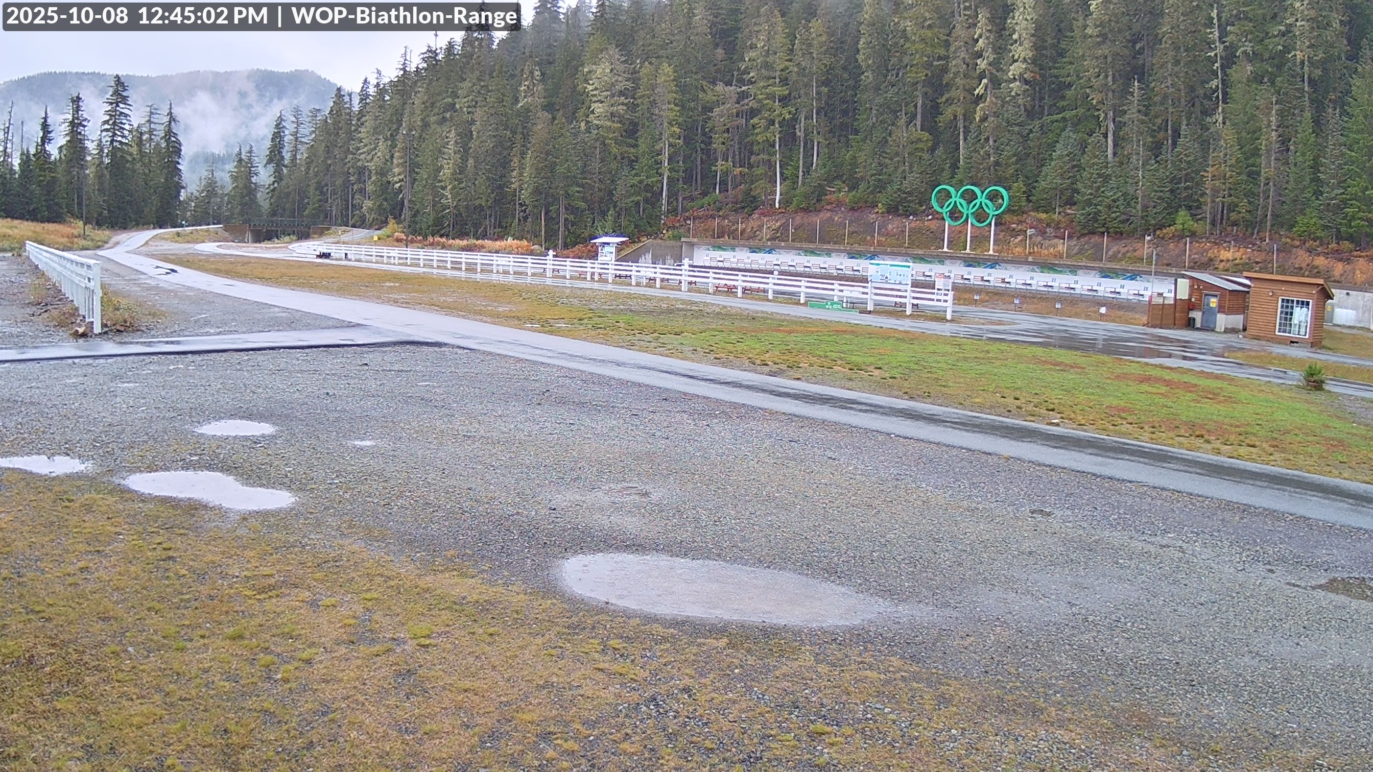 View looking North East to the Olympic Biathlon Range