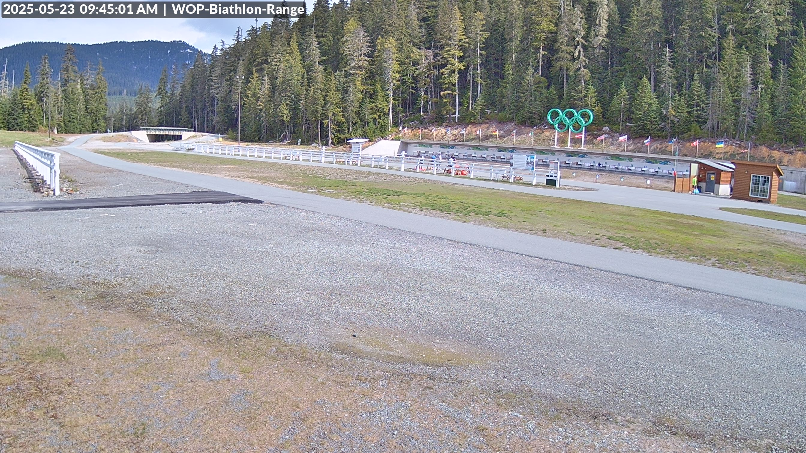 View looking North East to the Olympic Biathlon Range