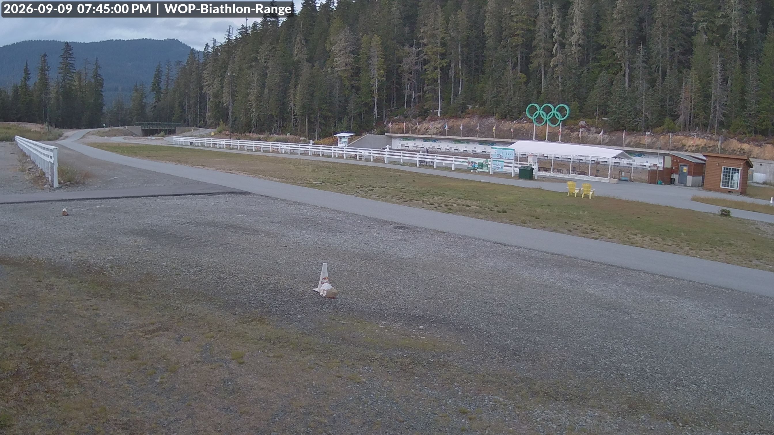 View looking North East to the Olympic Biathlon Range
