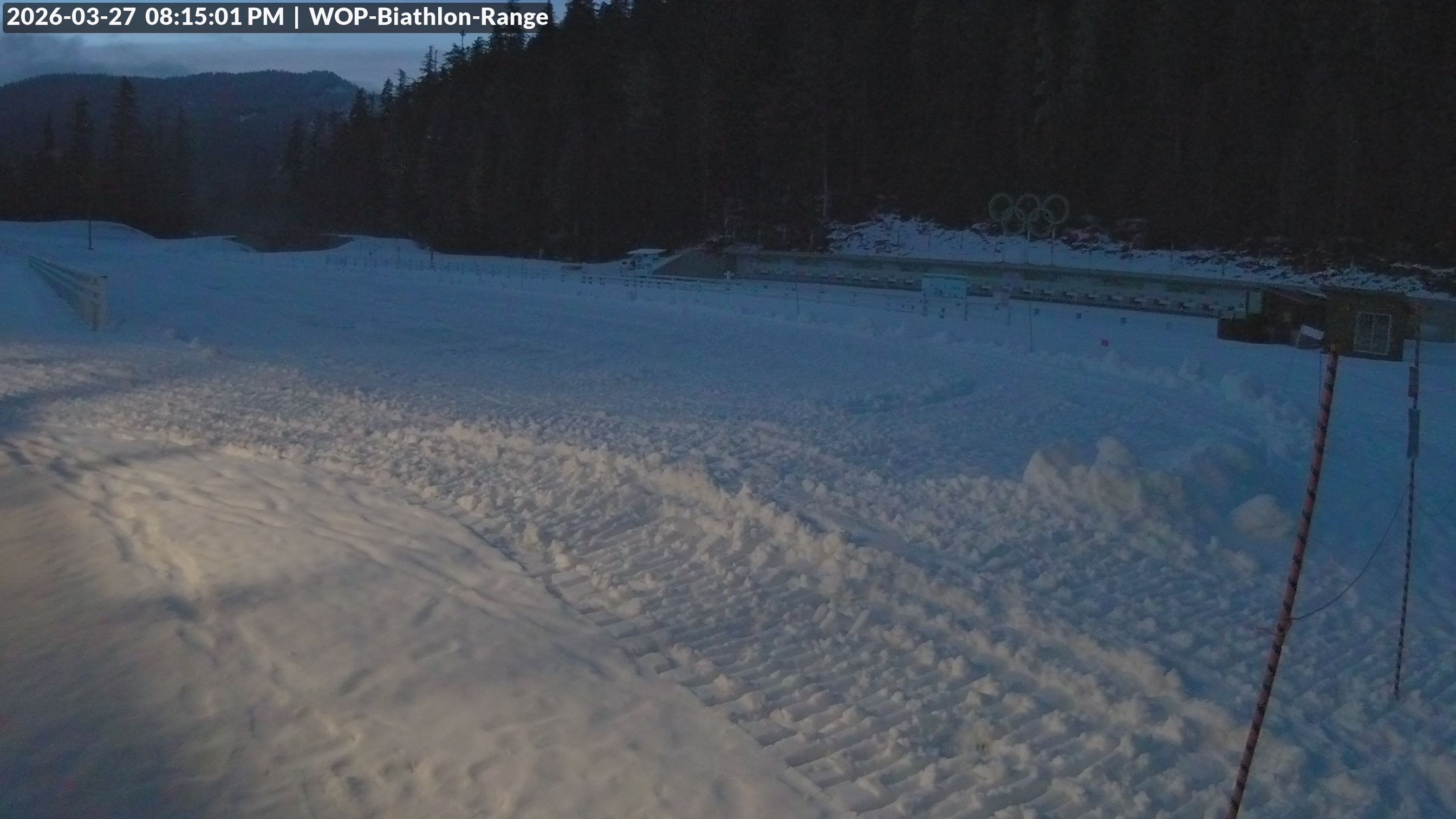 View looking North East to the Olympic Biathlon Range