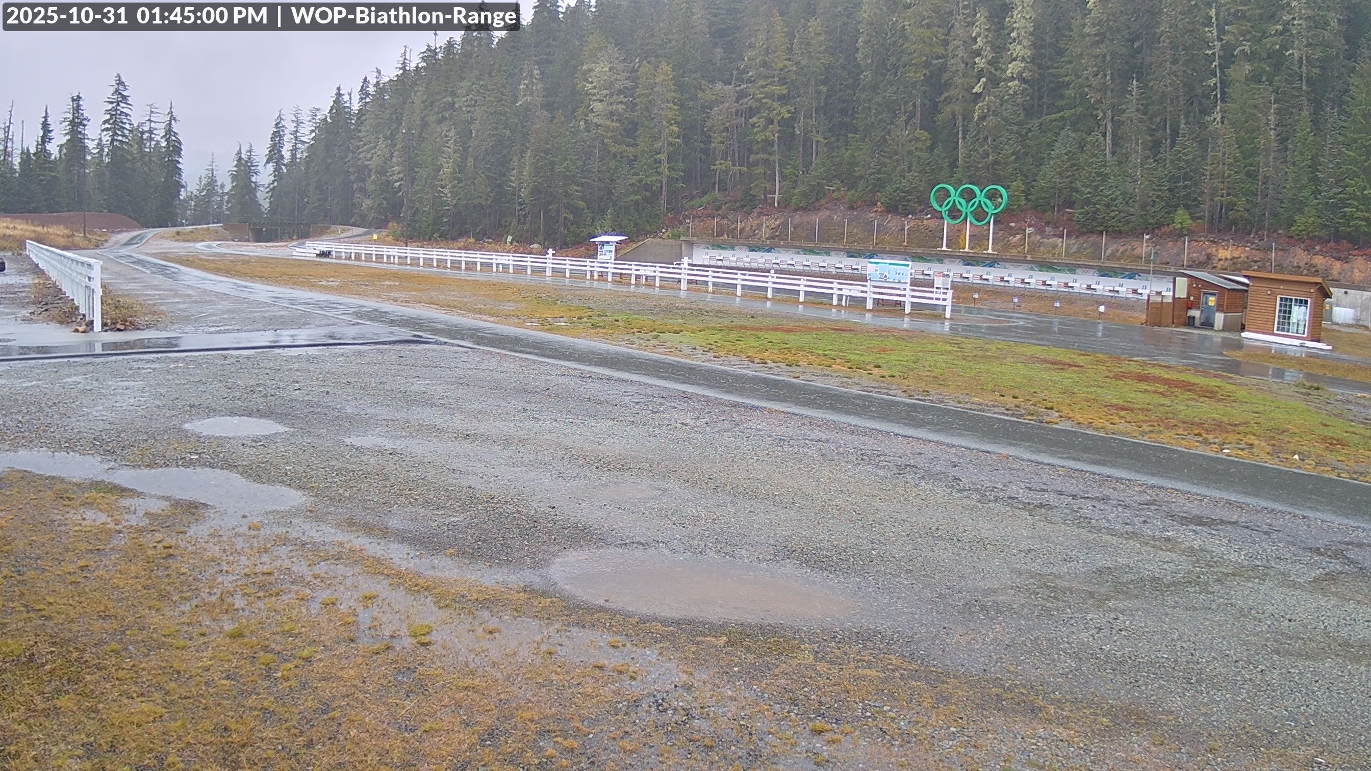 View looking North East to the Olympic Biathlon Range